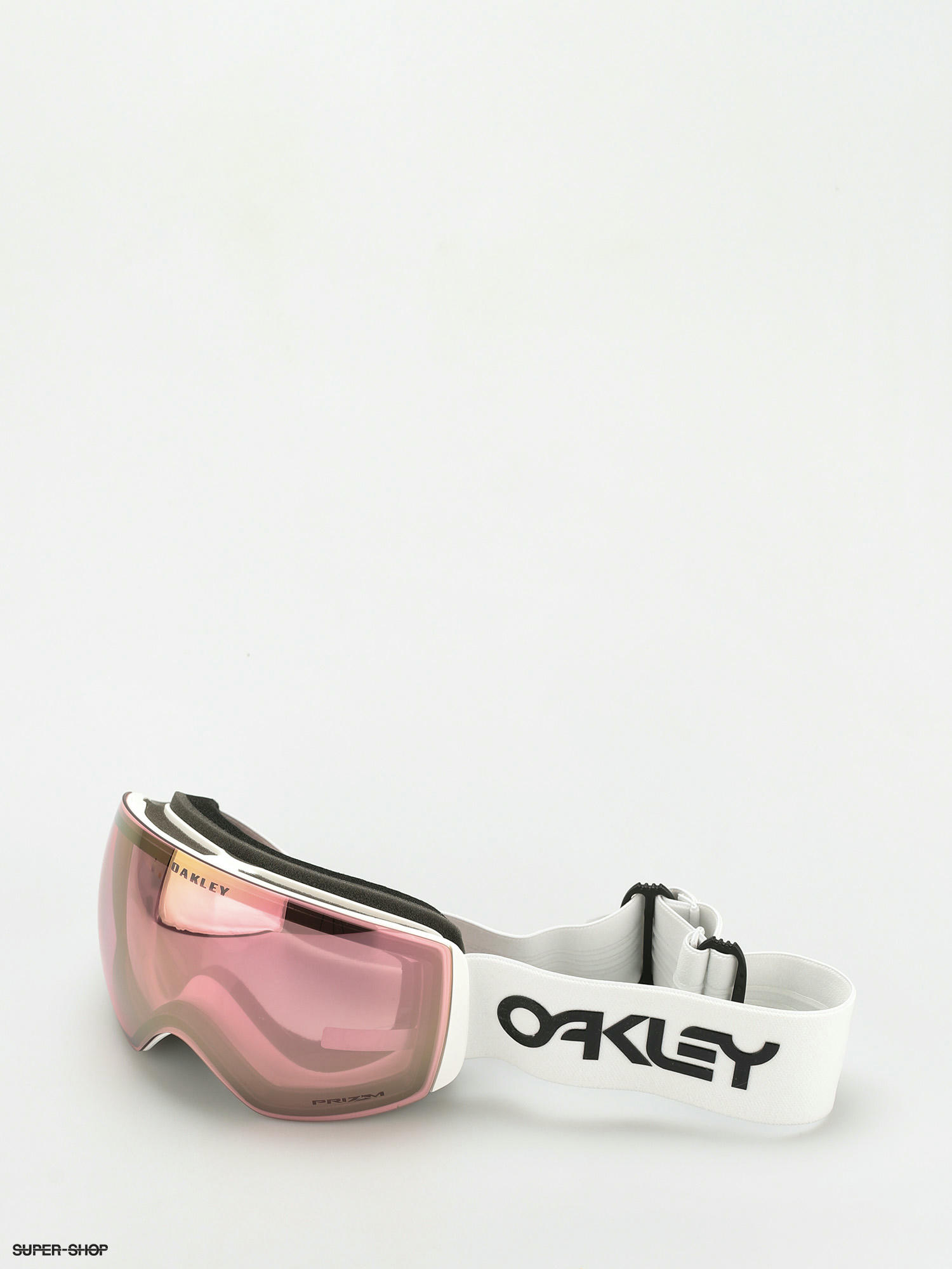 Oakley Flight Deck XL Goggles (factory pilot white/prizm snow hi pink)