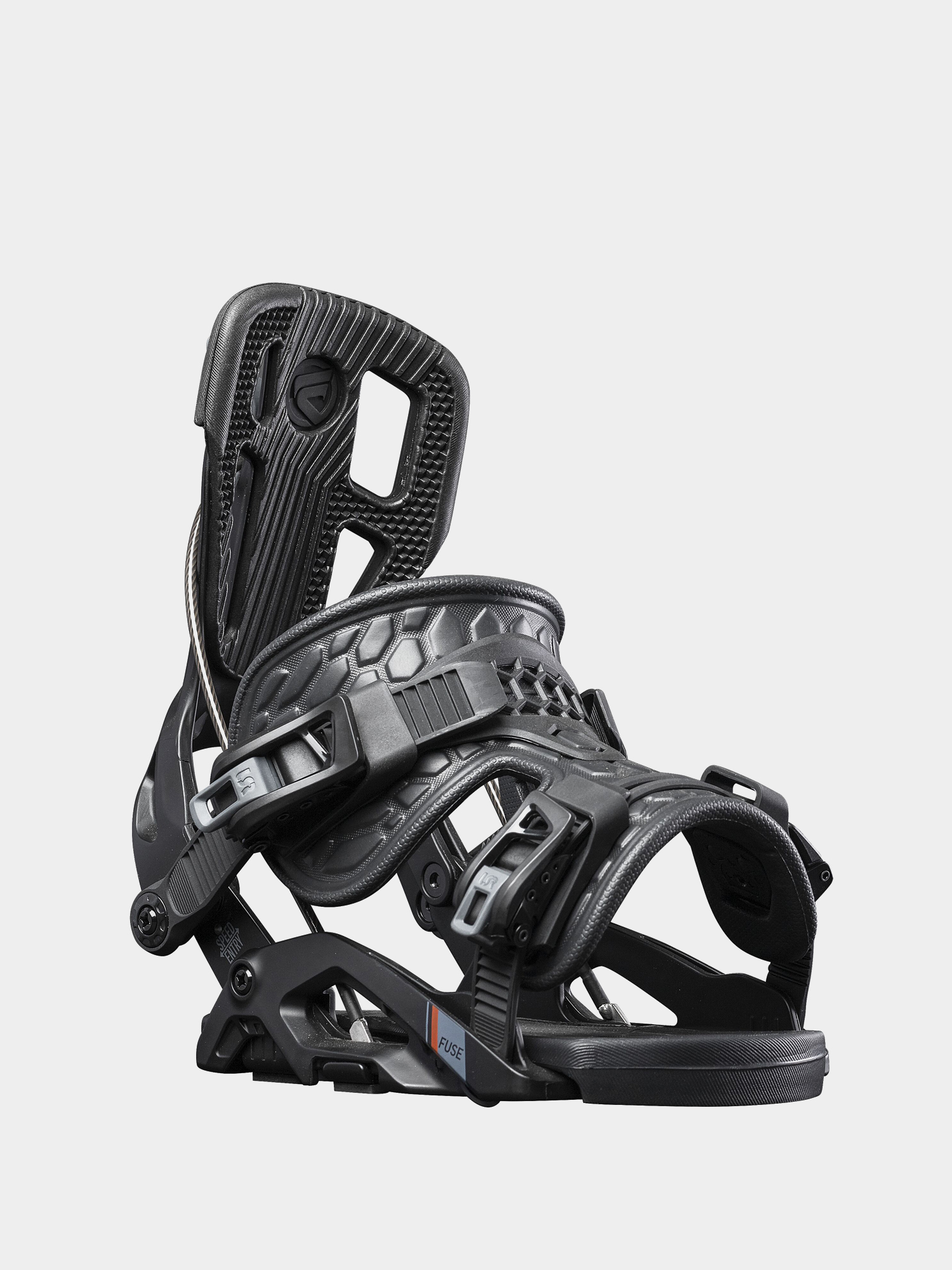 Mens Flow Fuse Snowboard bindings (black)