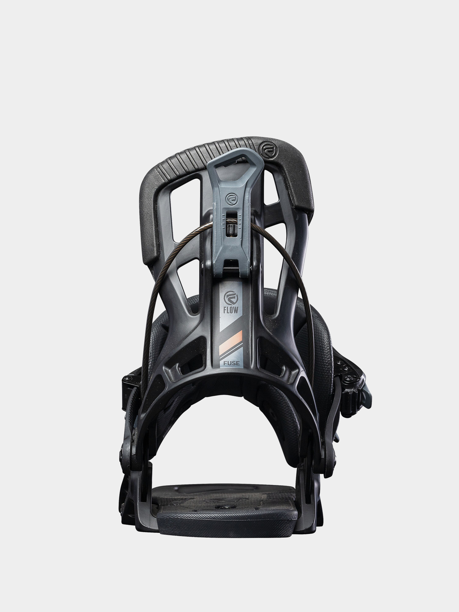 Mens Flow Fuse Snowboard bindings (black)