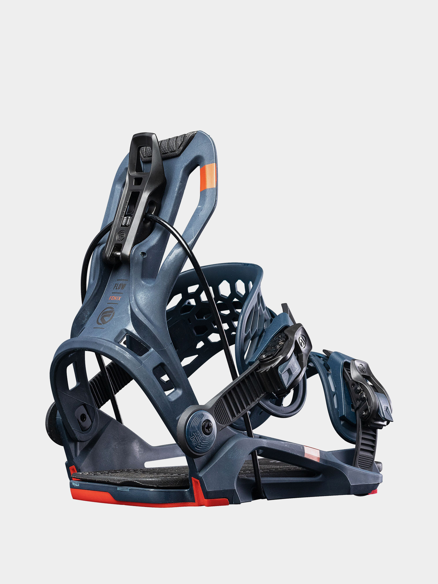 Mens Flow Fenix Snowboard bindings (petrol/red)