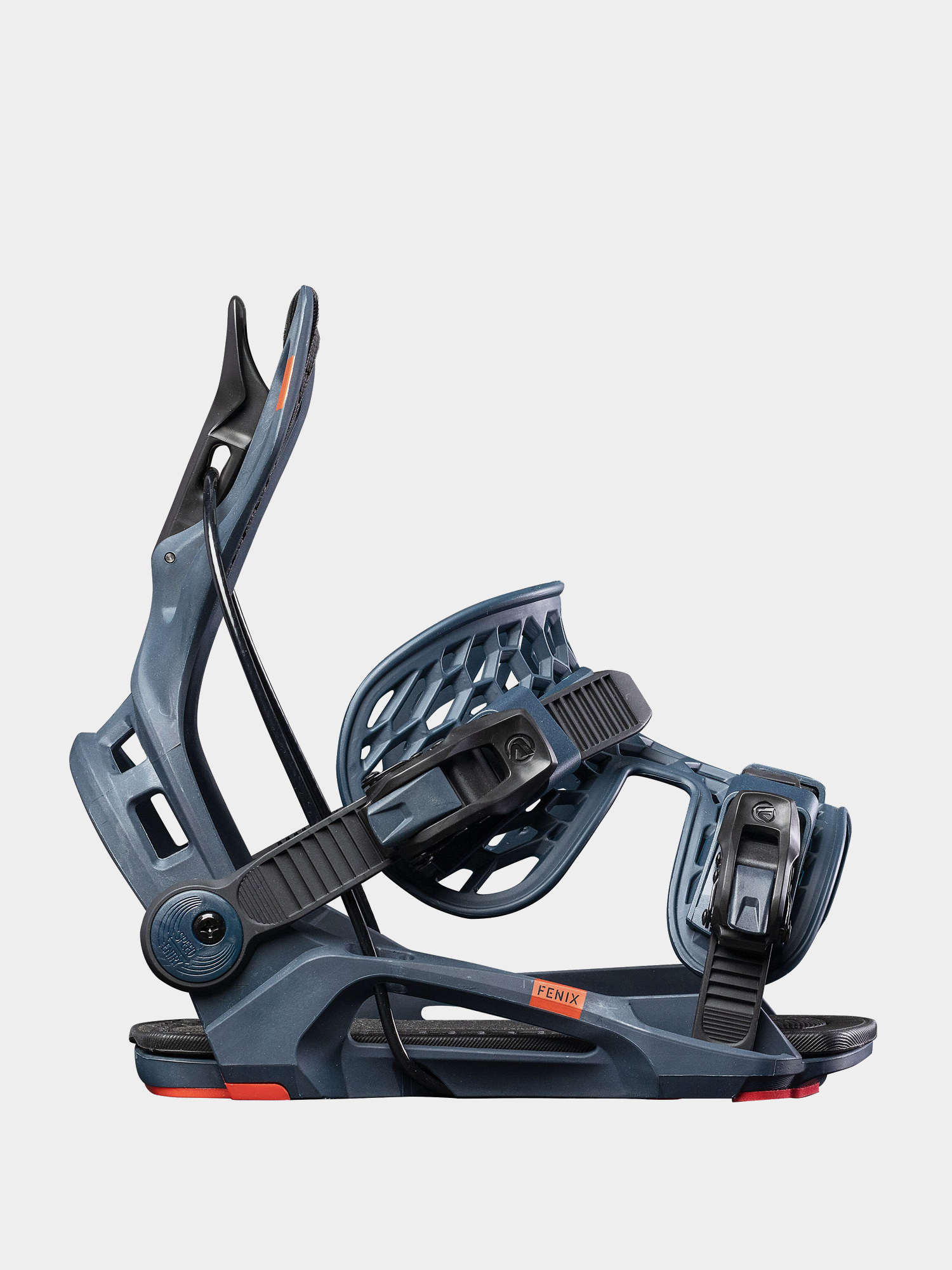 Mens Flow Fenix Snowboard bindings (petrol/red)