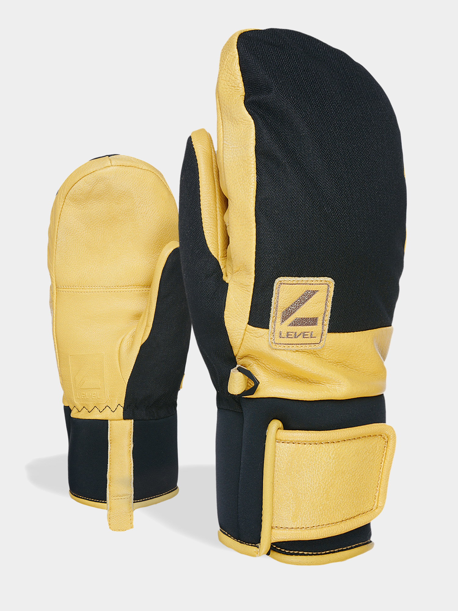 Level Rover Mitt Gloves (pk black)