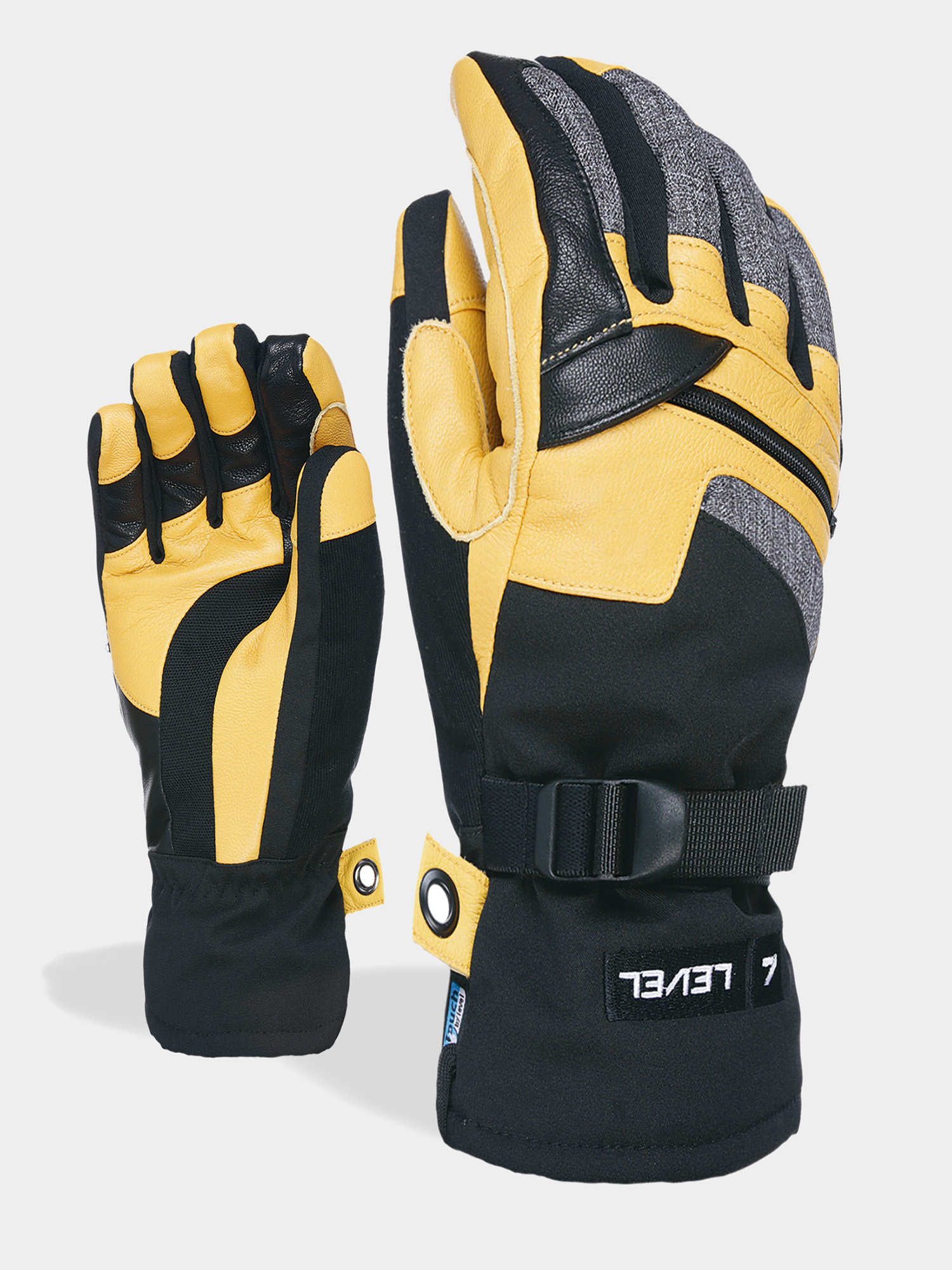 Level Ranger Leather Gloves (pk black)