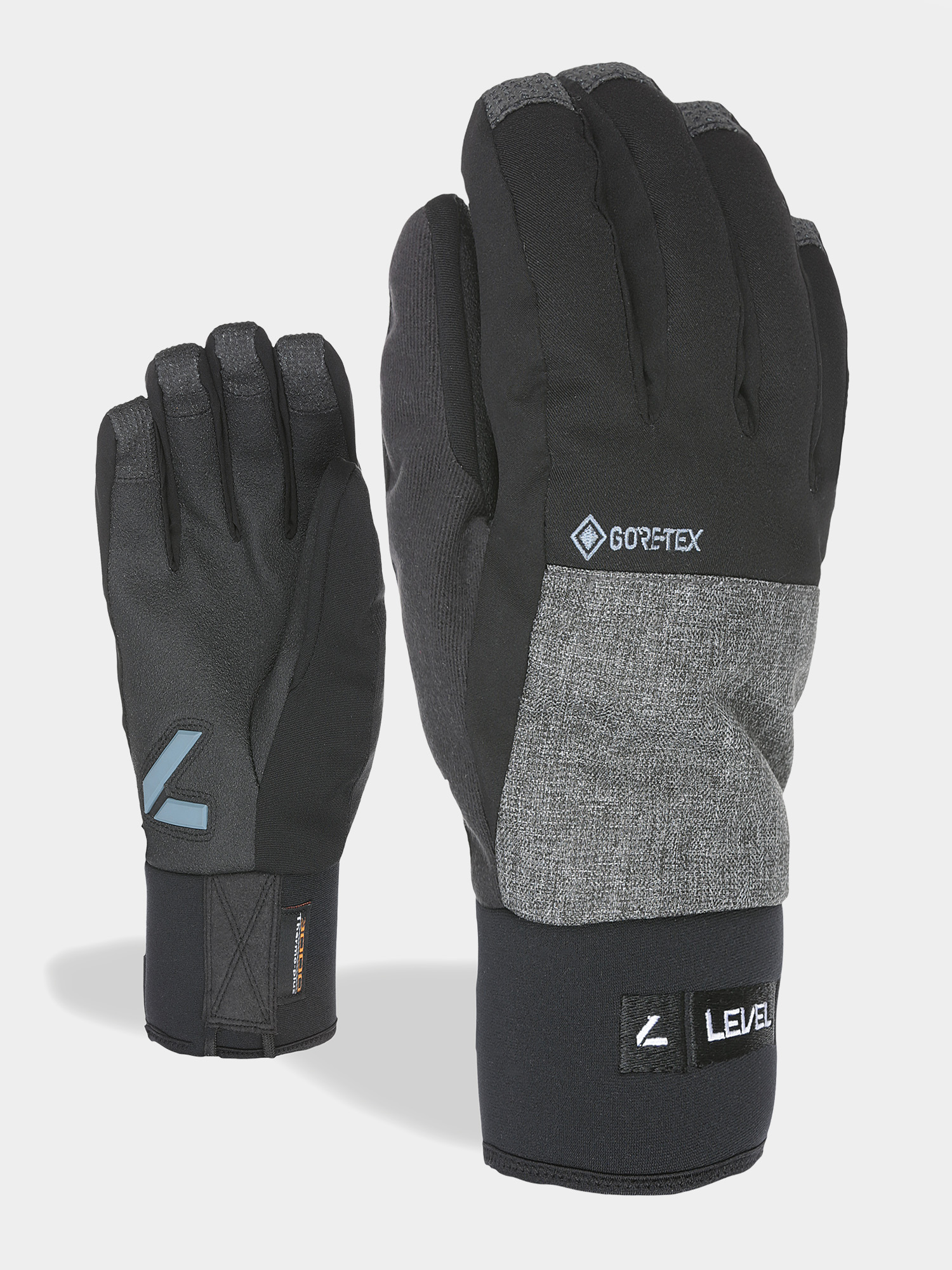 Level Matrix Gore Tex Gloves (black grey)