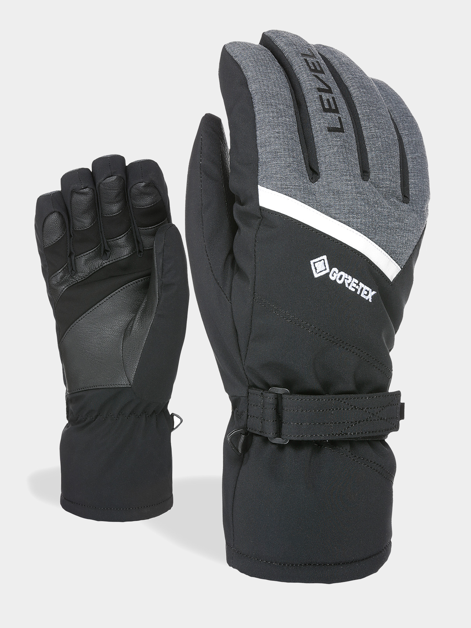 Level Evolution Gore Tex Gloves (black grey)