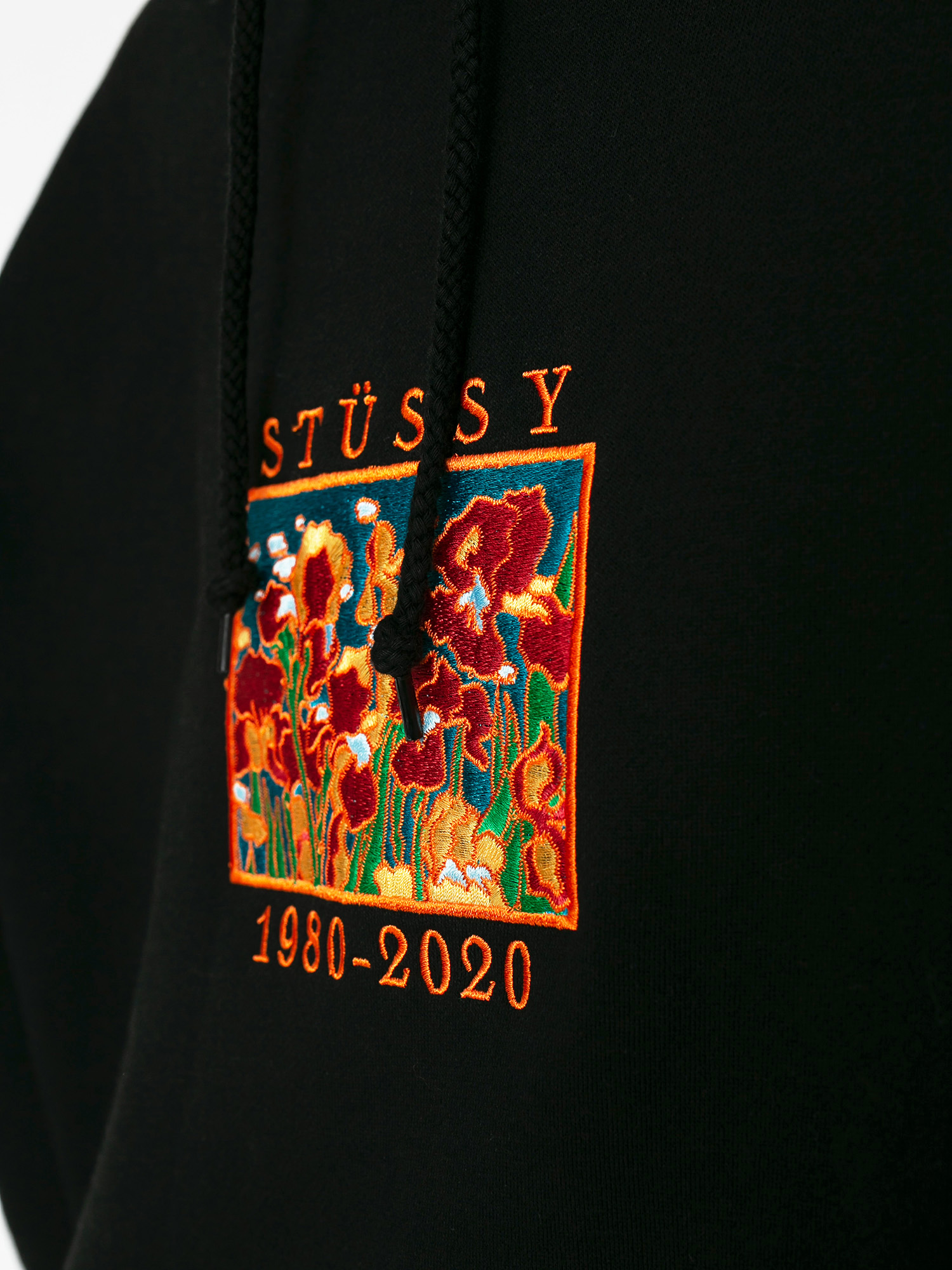 Stussy Irises App HD Hoodie (black)