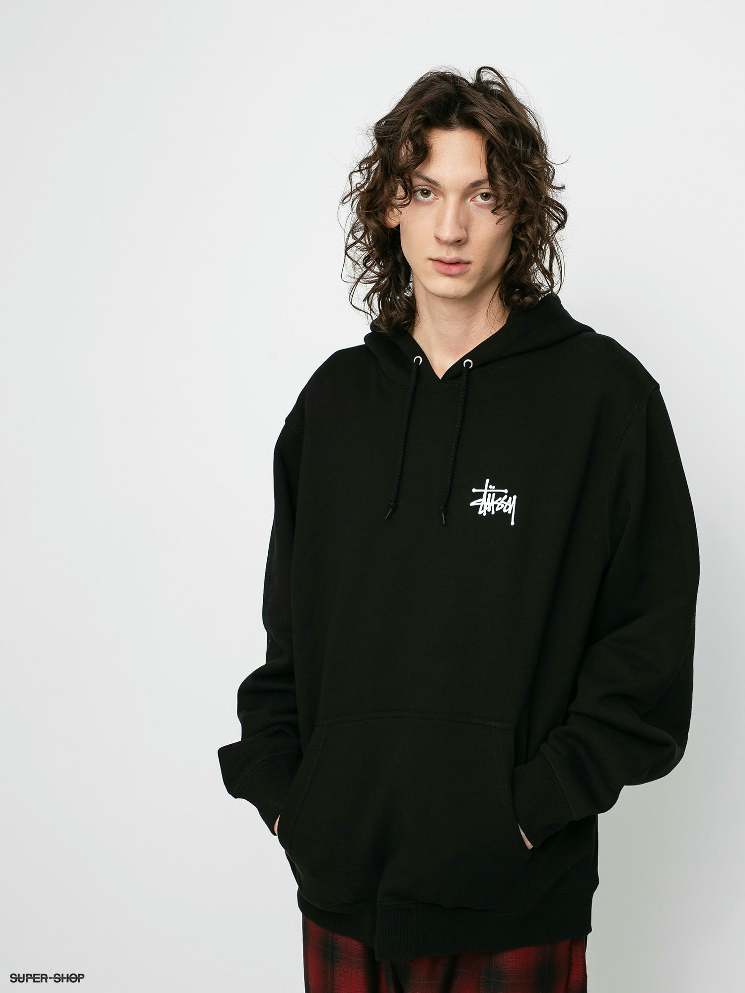 Stüssy best sale black hoodie