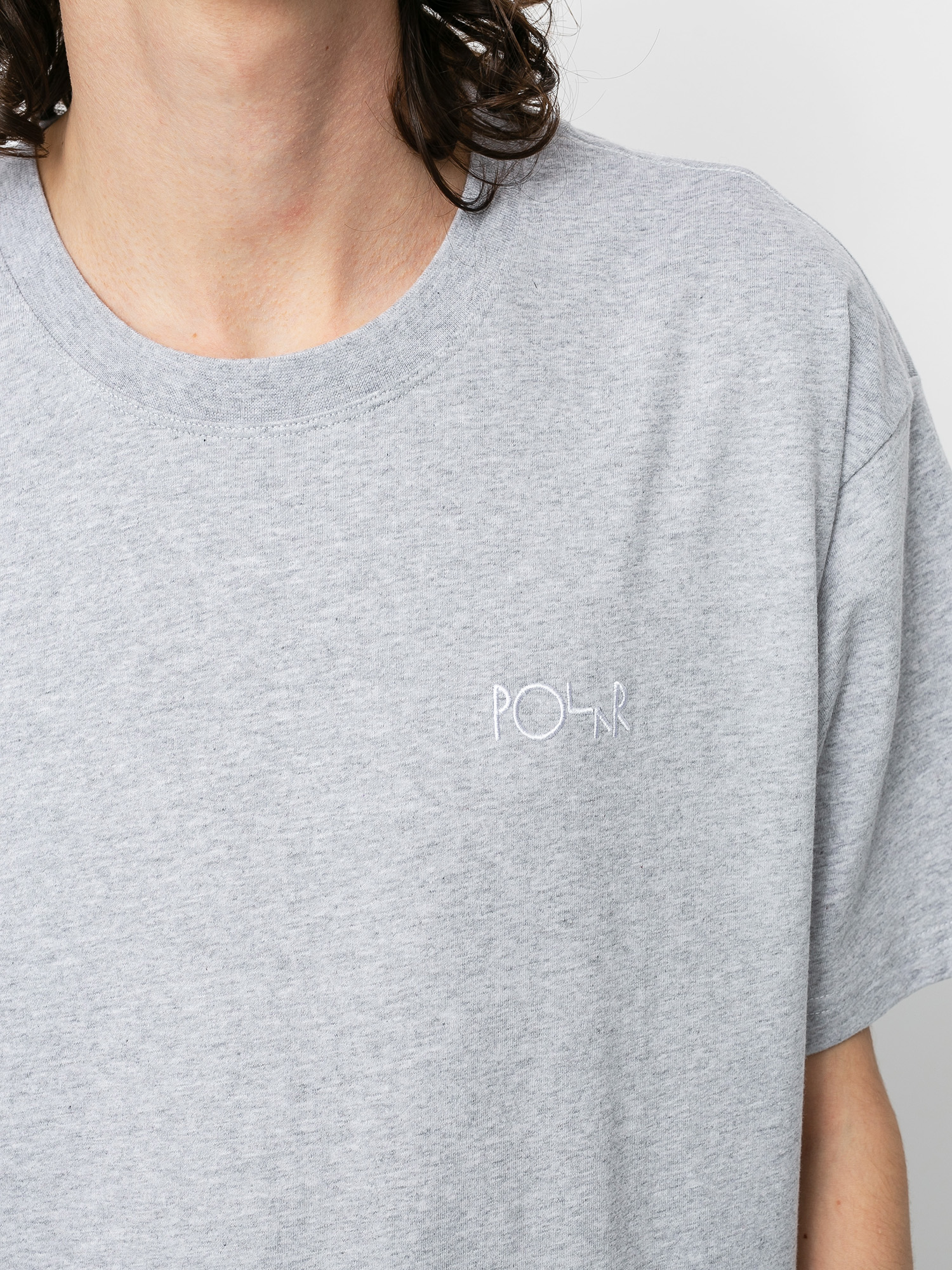 Polar Skate Script T-shirt (sport grey)