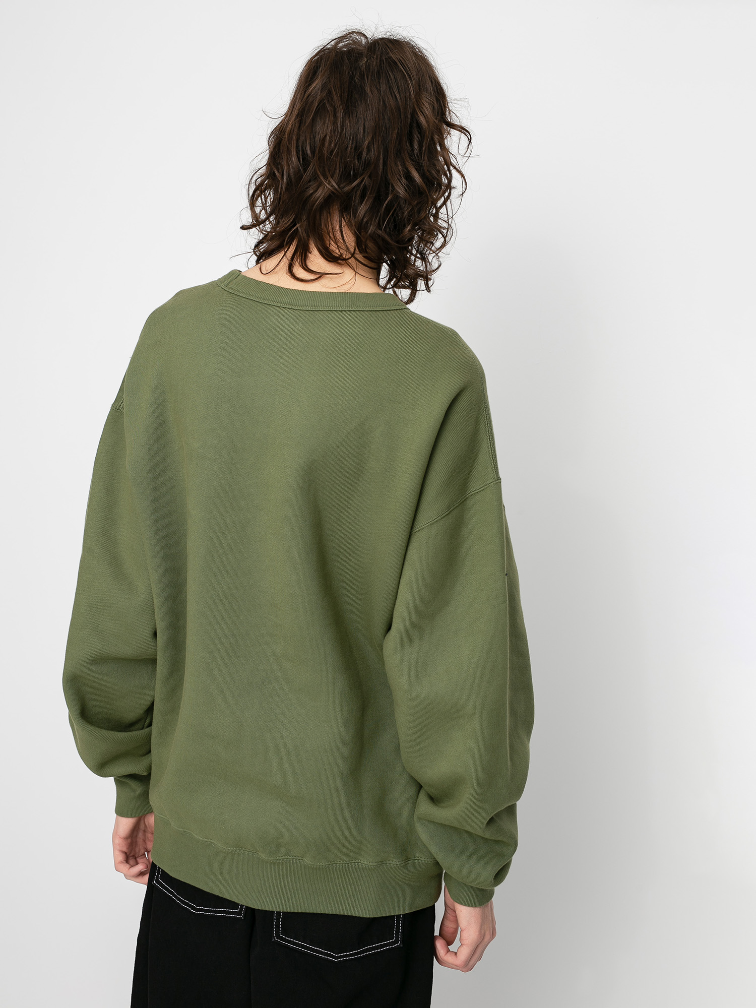 Polar Skate Big Boy Club Crew Sweatshirt - green (army green)