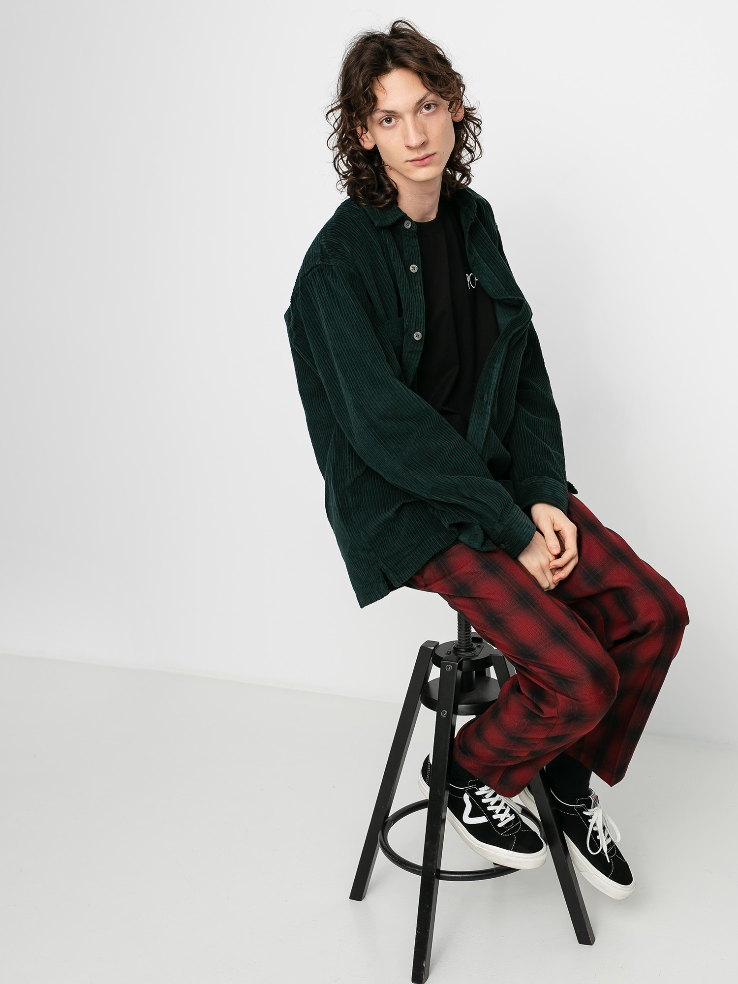 polar skate co cord shirt