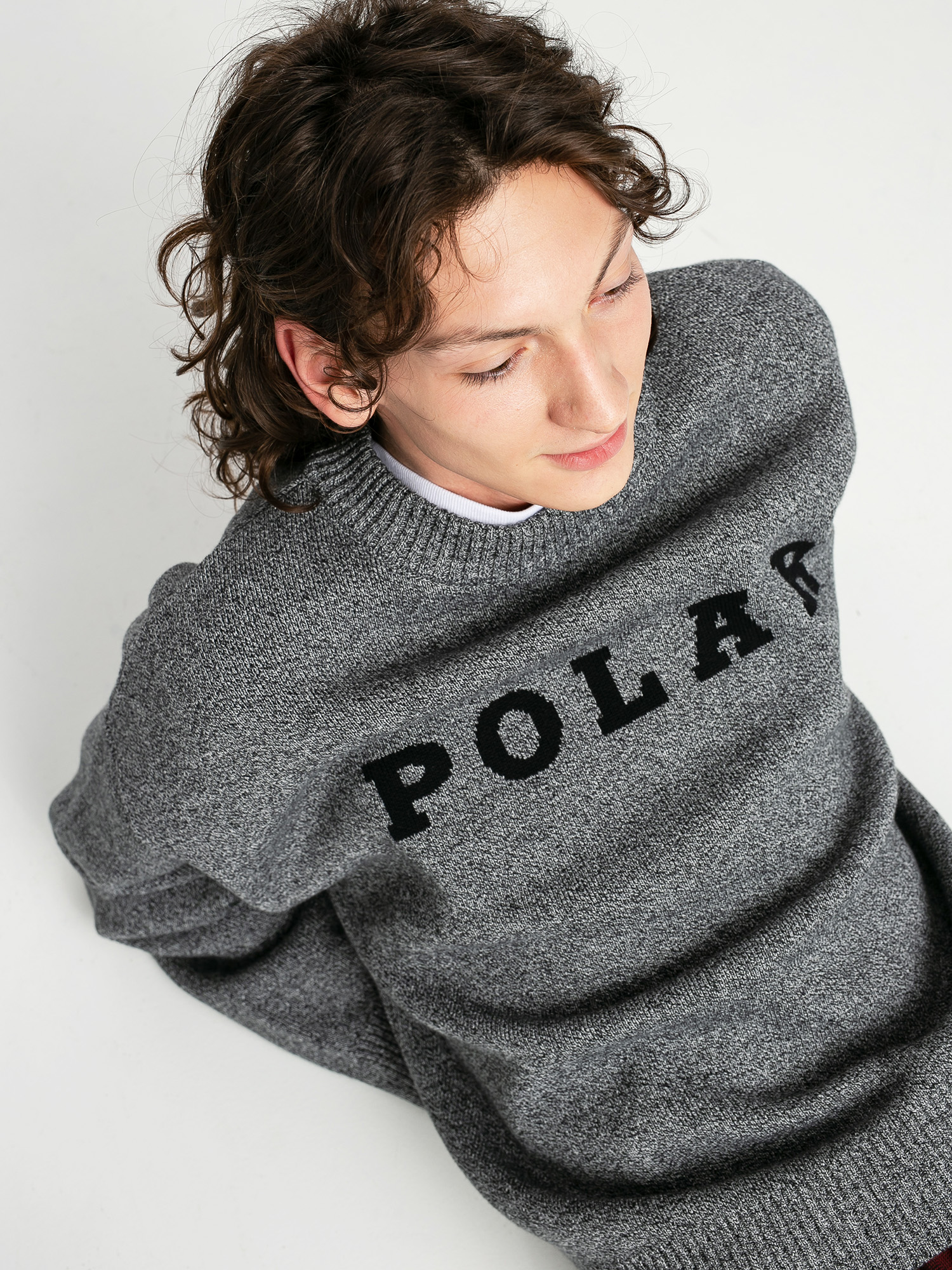 Polar Skate Polar Knit Sweater (black)