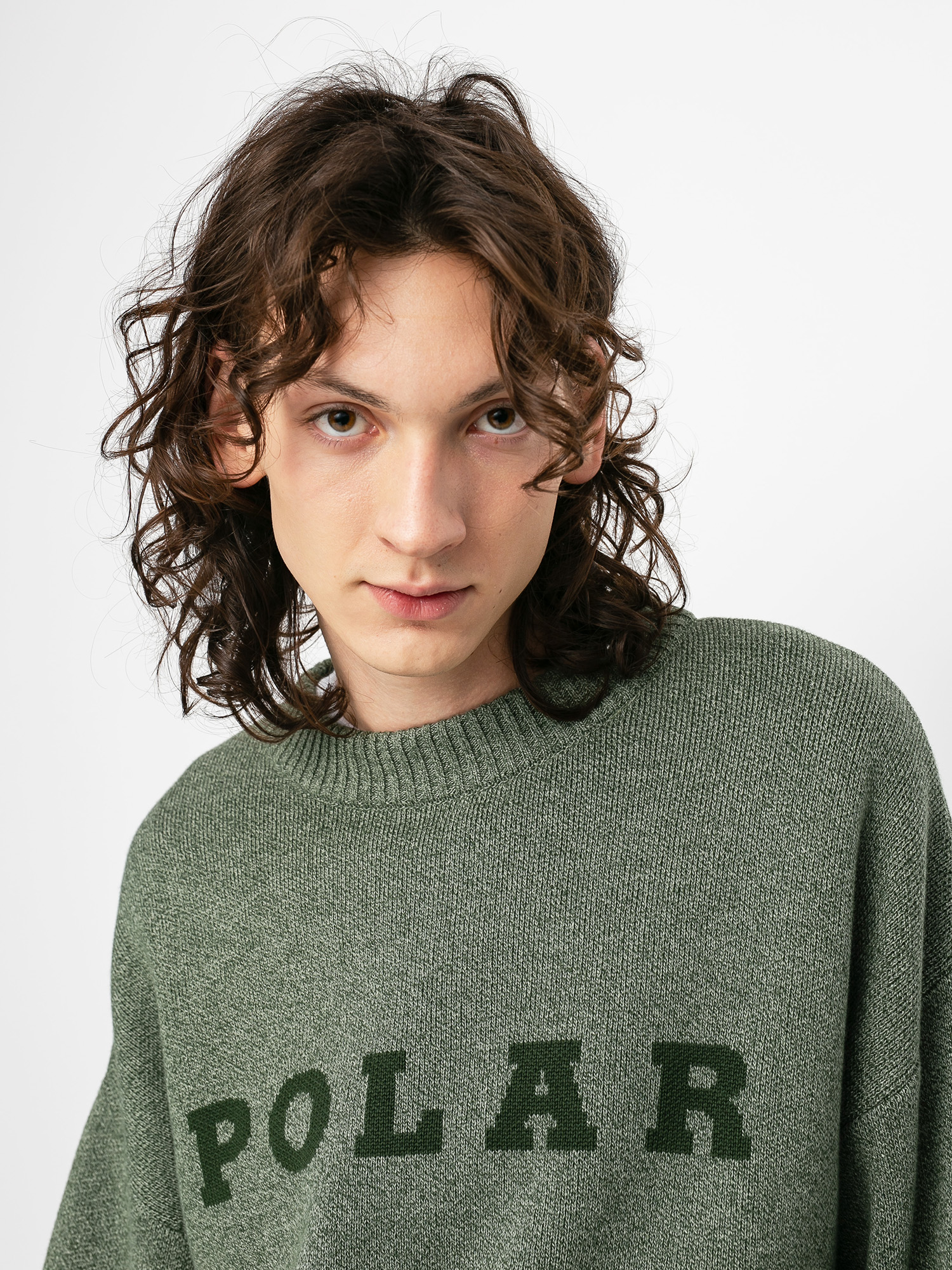 Polar Skate Polar Knit Sweater (green)