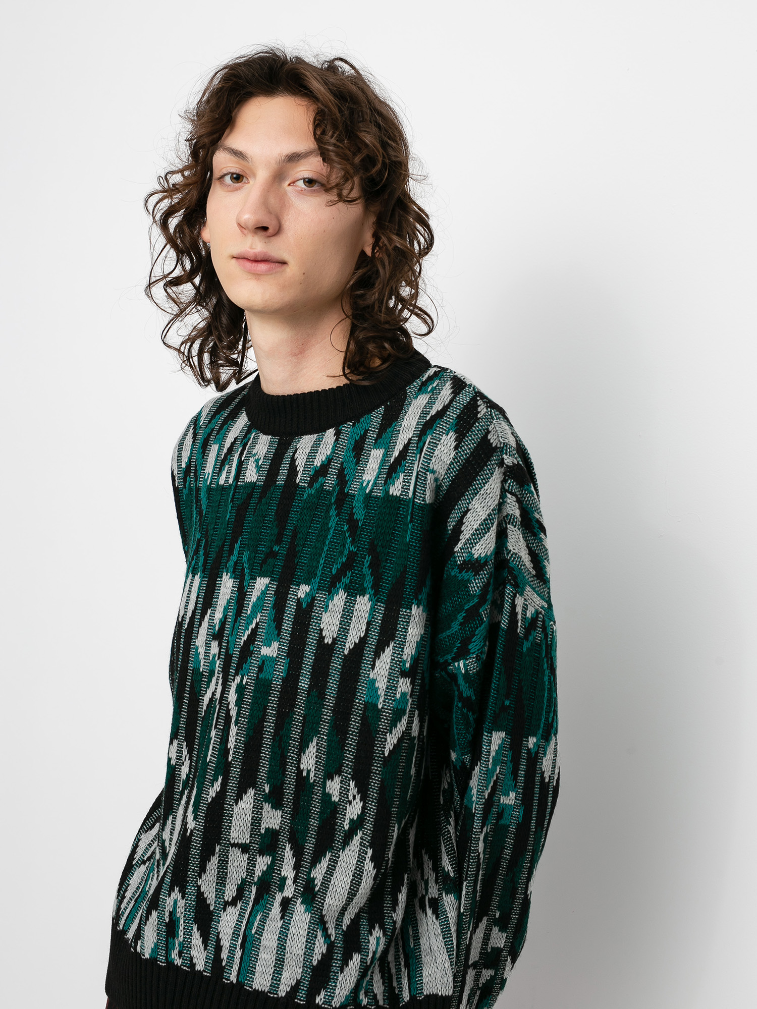 Polar Skate Paul Knit Sweater - multicolor (black)