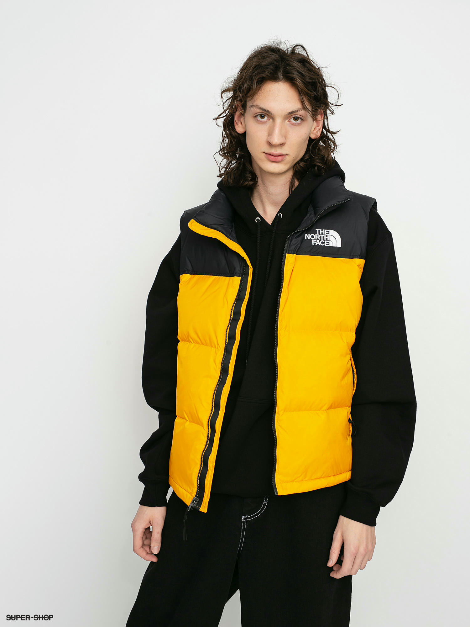 the north face jacket gold