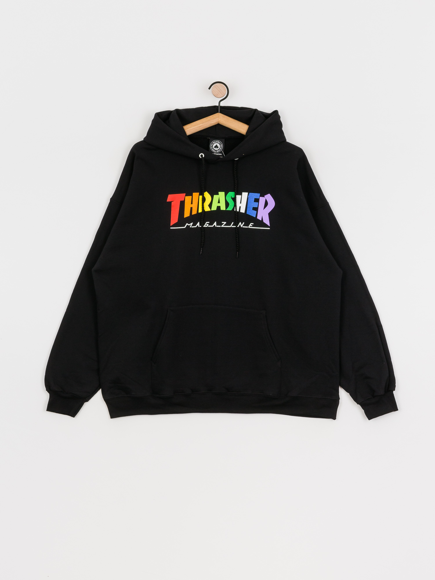 Thrasher Rainbow Mag HD Hoodie (black)