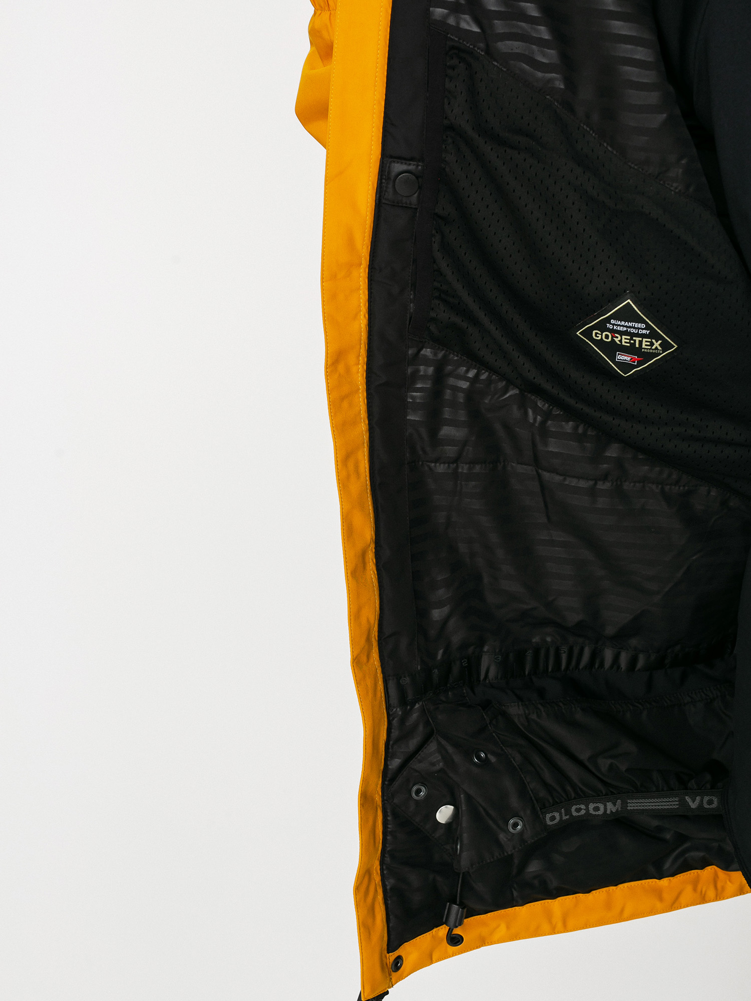 Mens Volcom Ten Ins Gore Tex Snowboard jacket (resin gold)