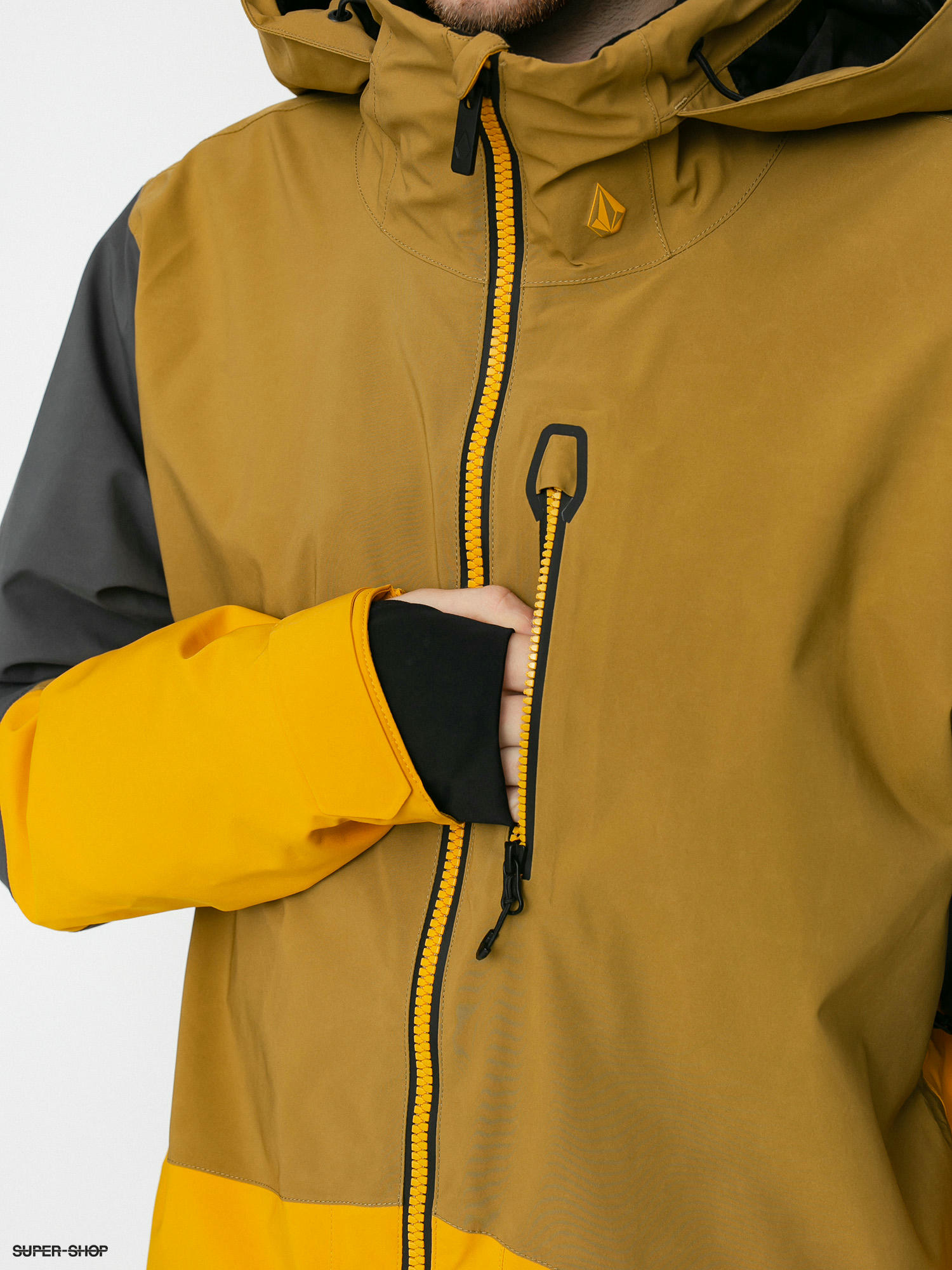 Mens Volcom Bl Stretch Gore Snowboard jacket (resin gold)