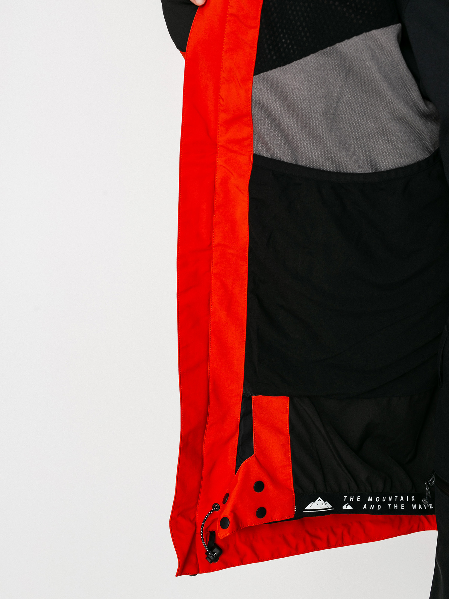 Herren Quiksilver Black Alder 2L Gore-Tex Snowboardjacke (pureed pumpkin)