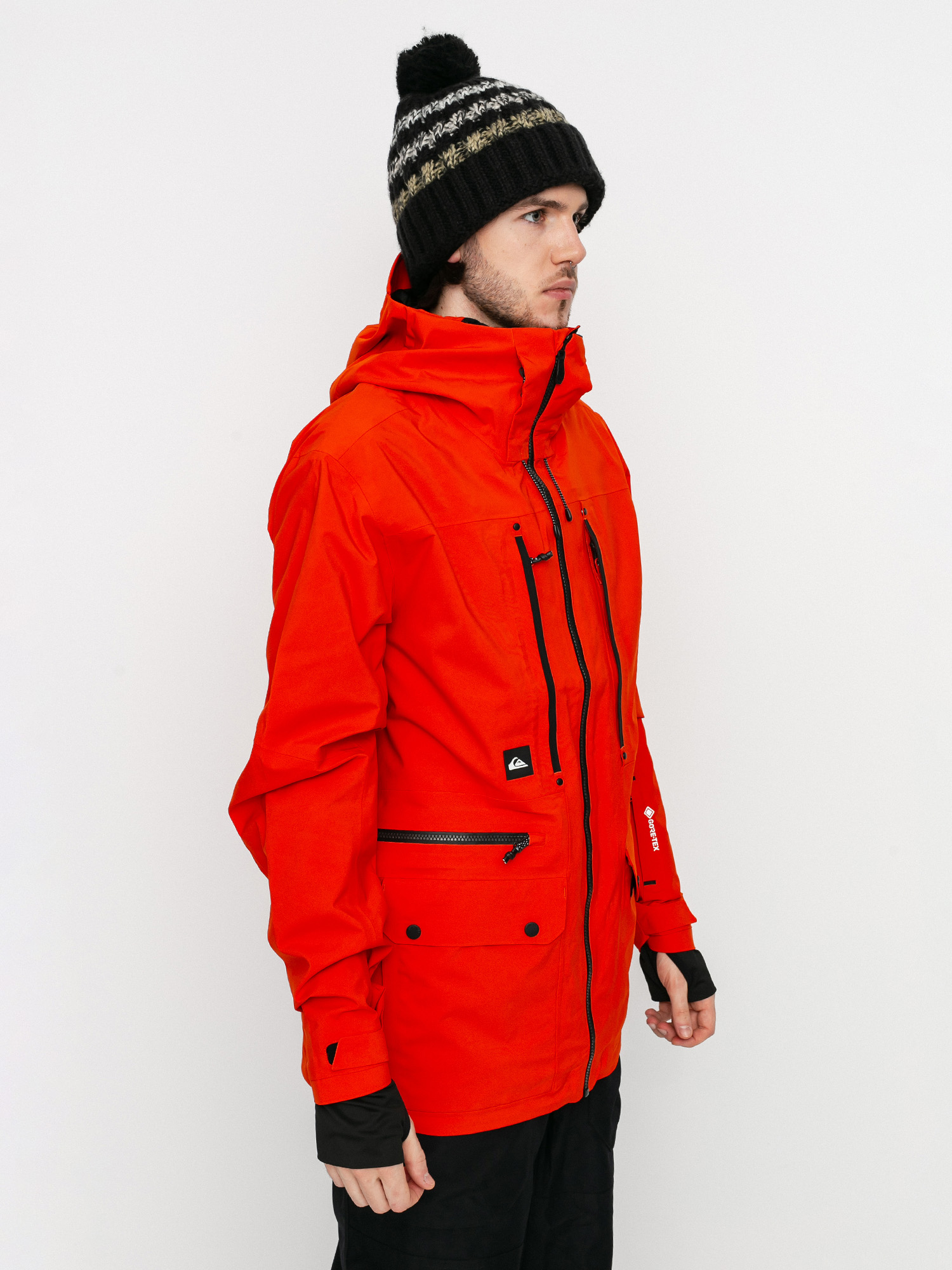 Herren Quiksilver Black Alder 2L Gore-Tex Snowboardjacke (pureed pumpkin)