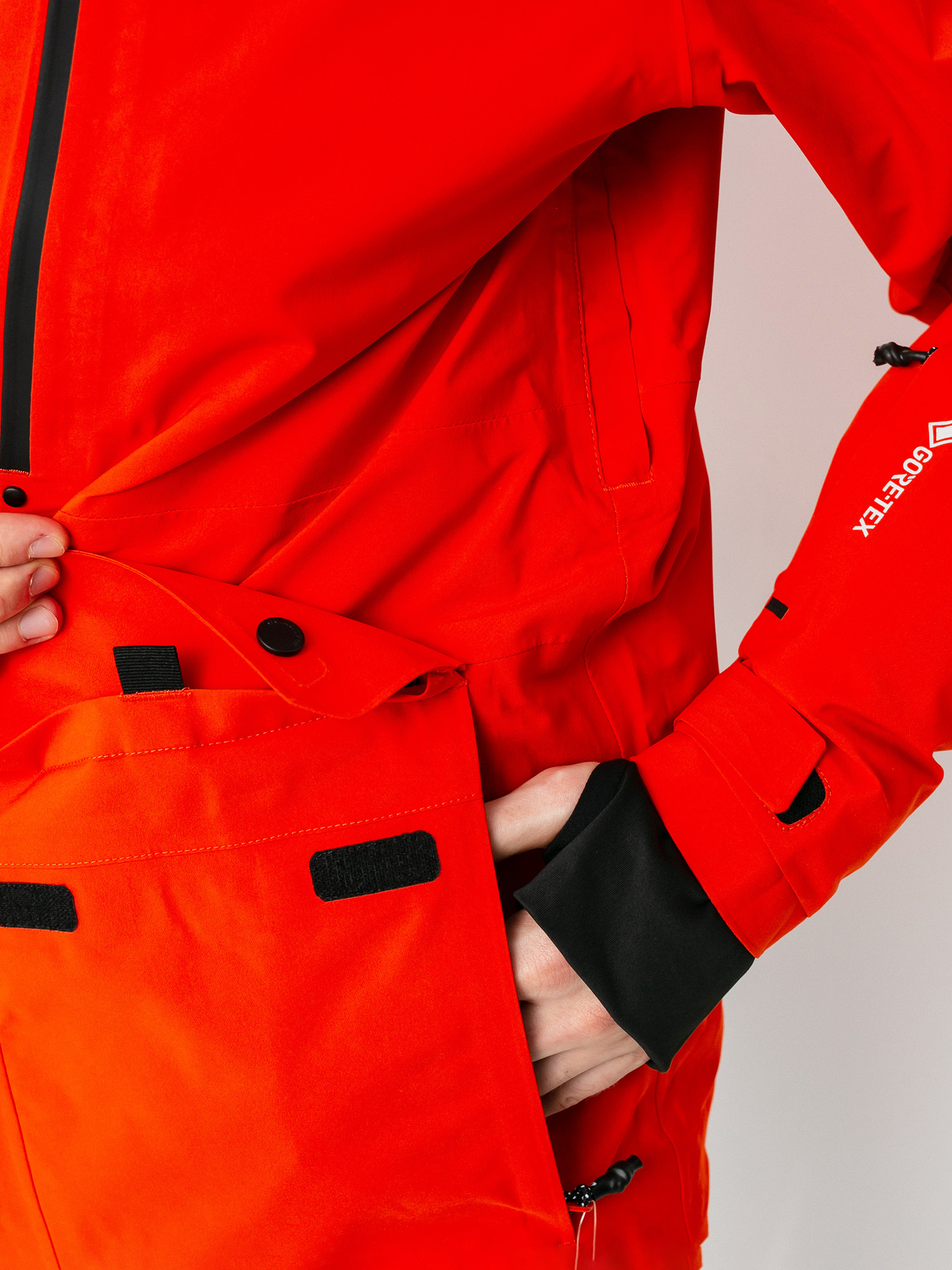 Mens Quiksilver Black Alder 2L Gore-Tex Snowboard jacket (pureed pumpkin)