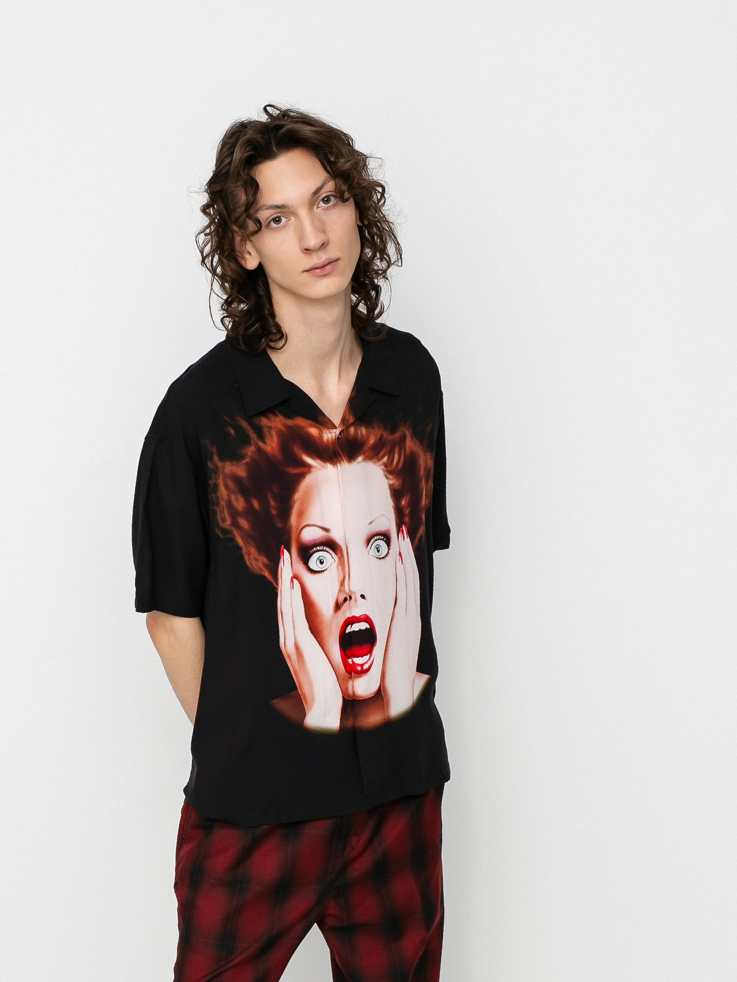 Stussy Harumi Girl Shirt (black)