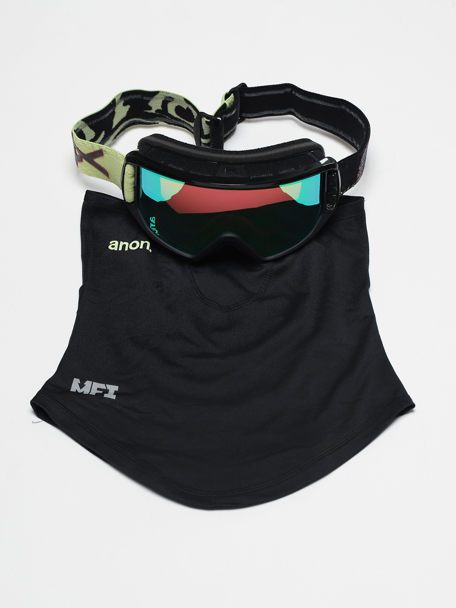 Anon Relapse Mfi Goggles (crazy eyes green/perceive variable green)