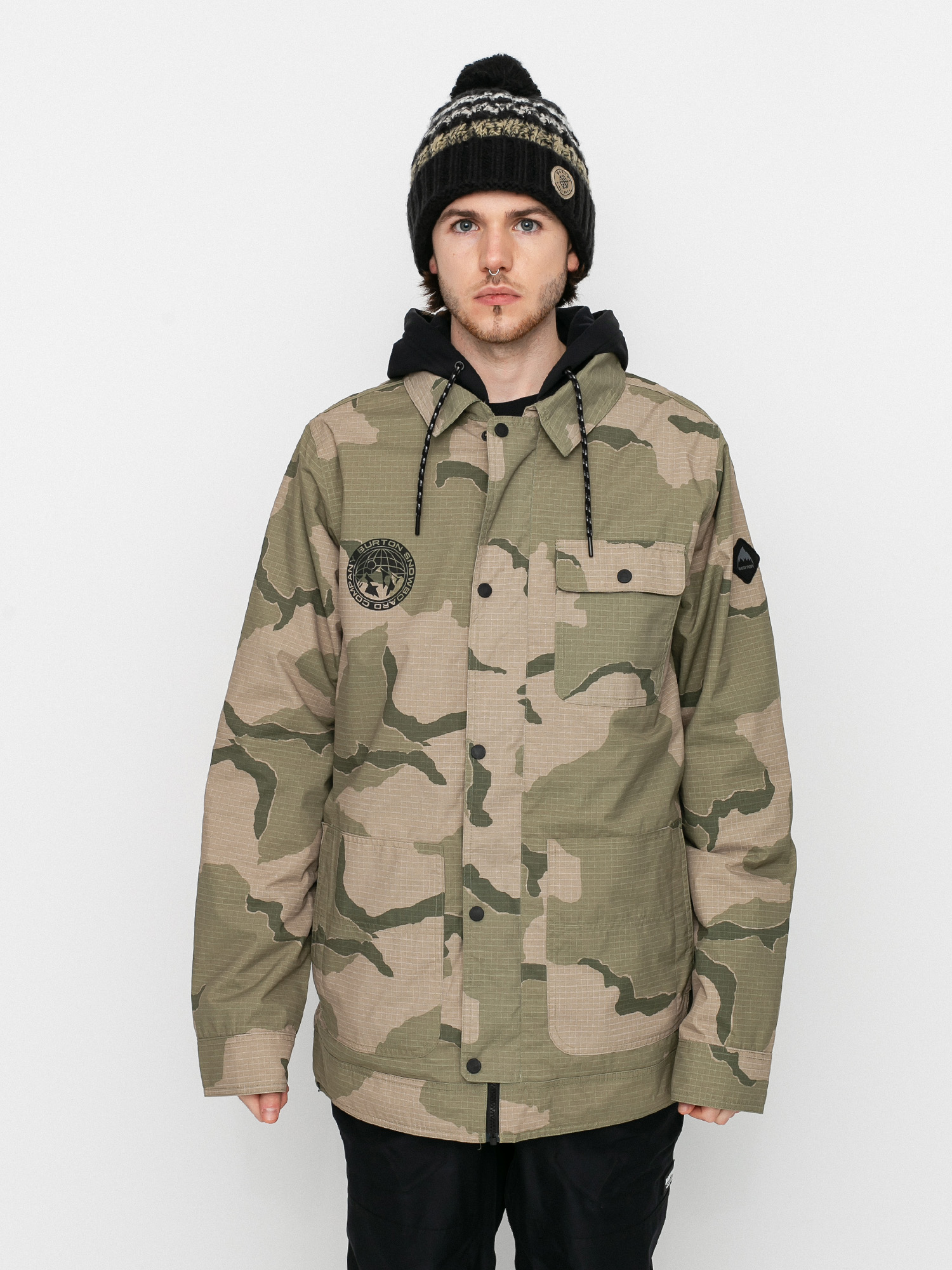 Herren Burton Dunmore Snowboardjacke (barren camo)