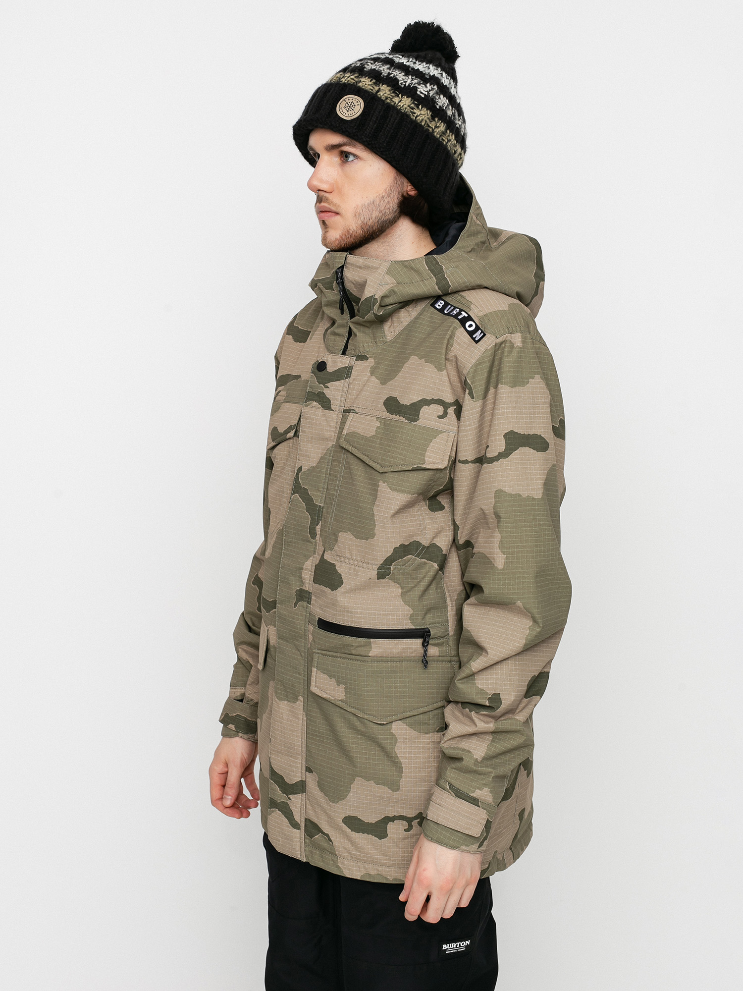 Herren Burton Covert Snowboardjacke (barren camo)