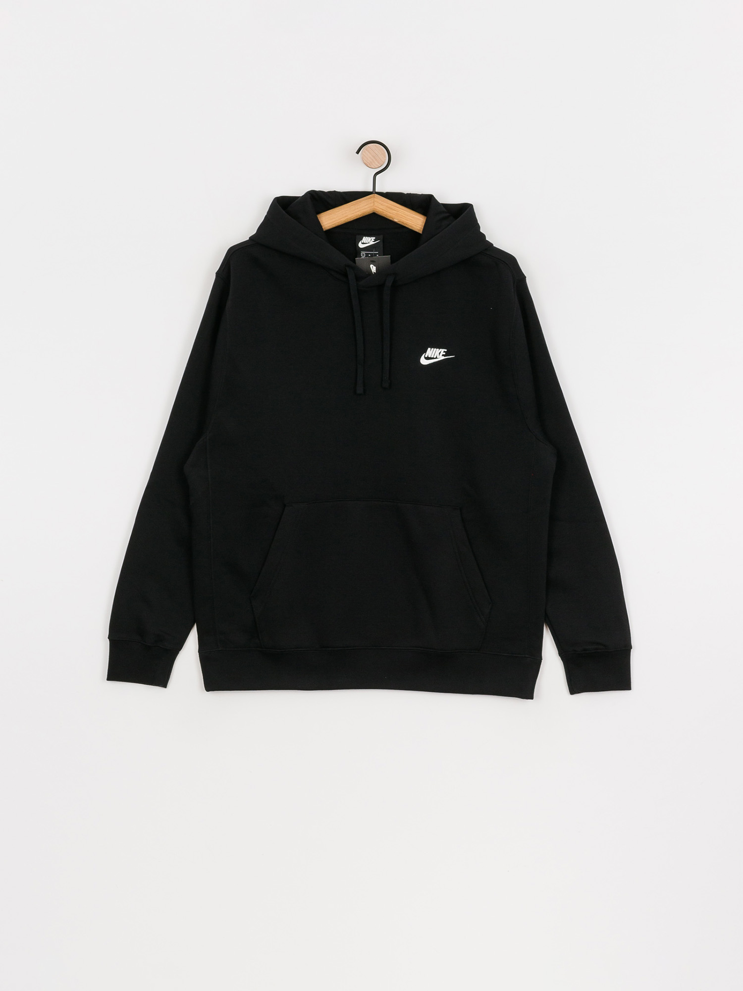 Nike Club Hoodie Po Bb HD Hoody (black/black/white)