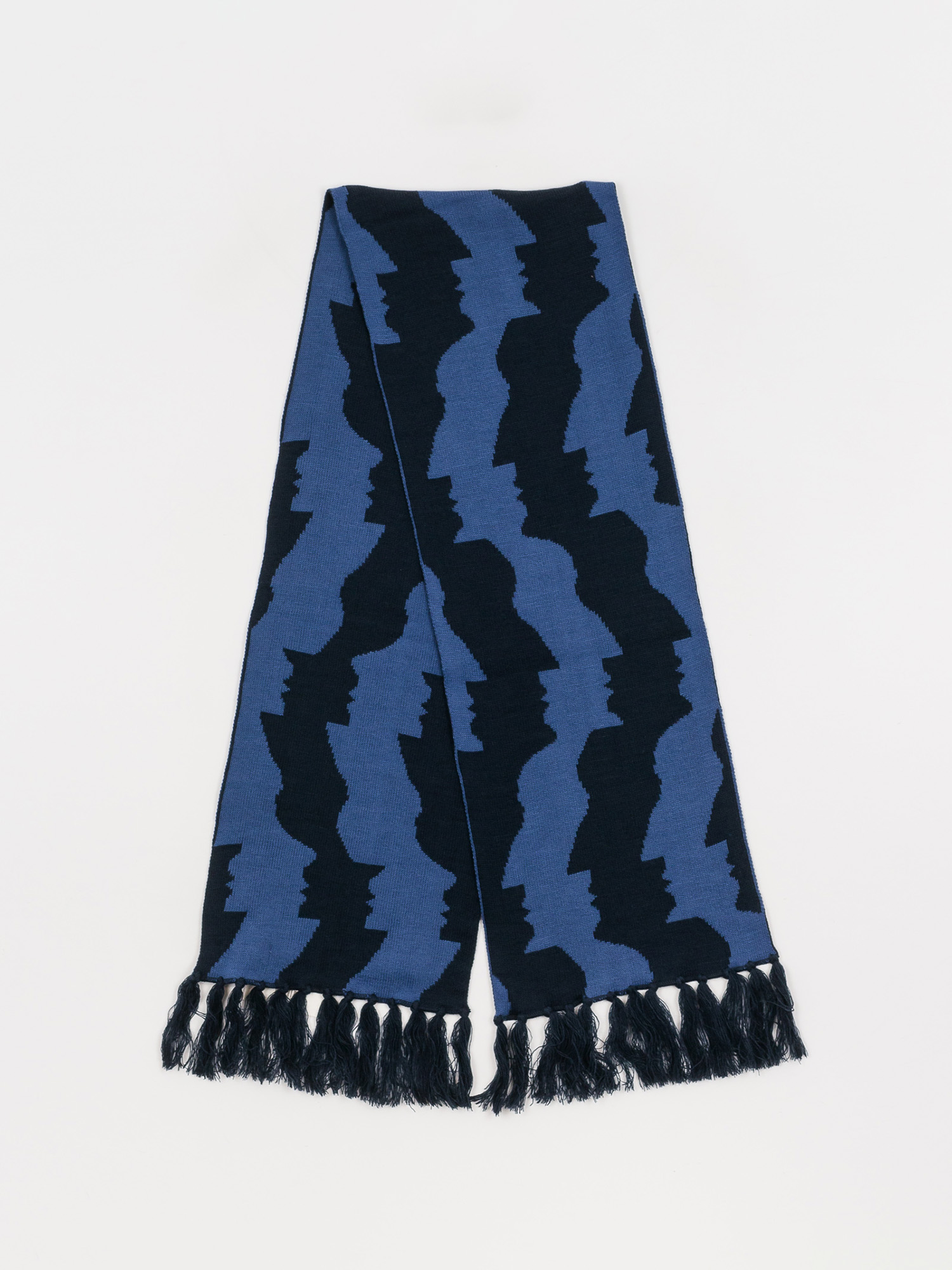 Polar Skate Faces Scarf (blue)