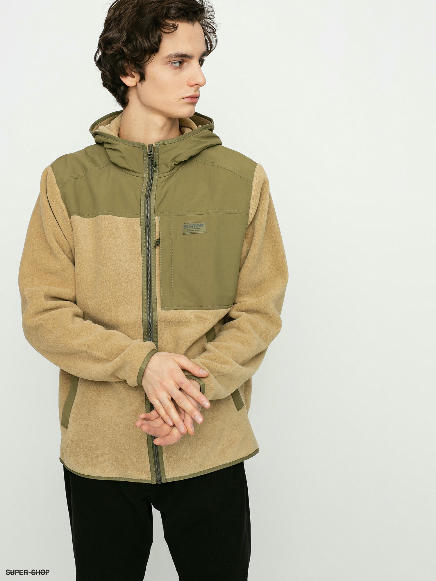 burton fleece jacket