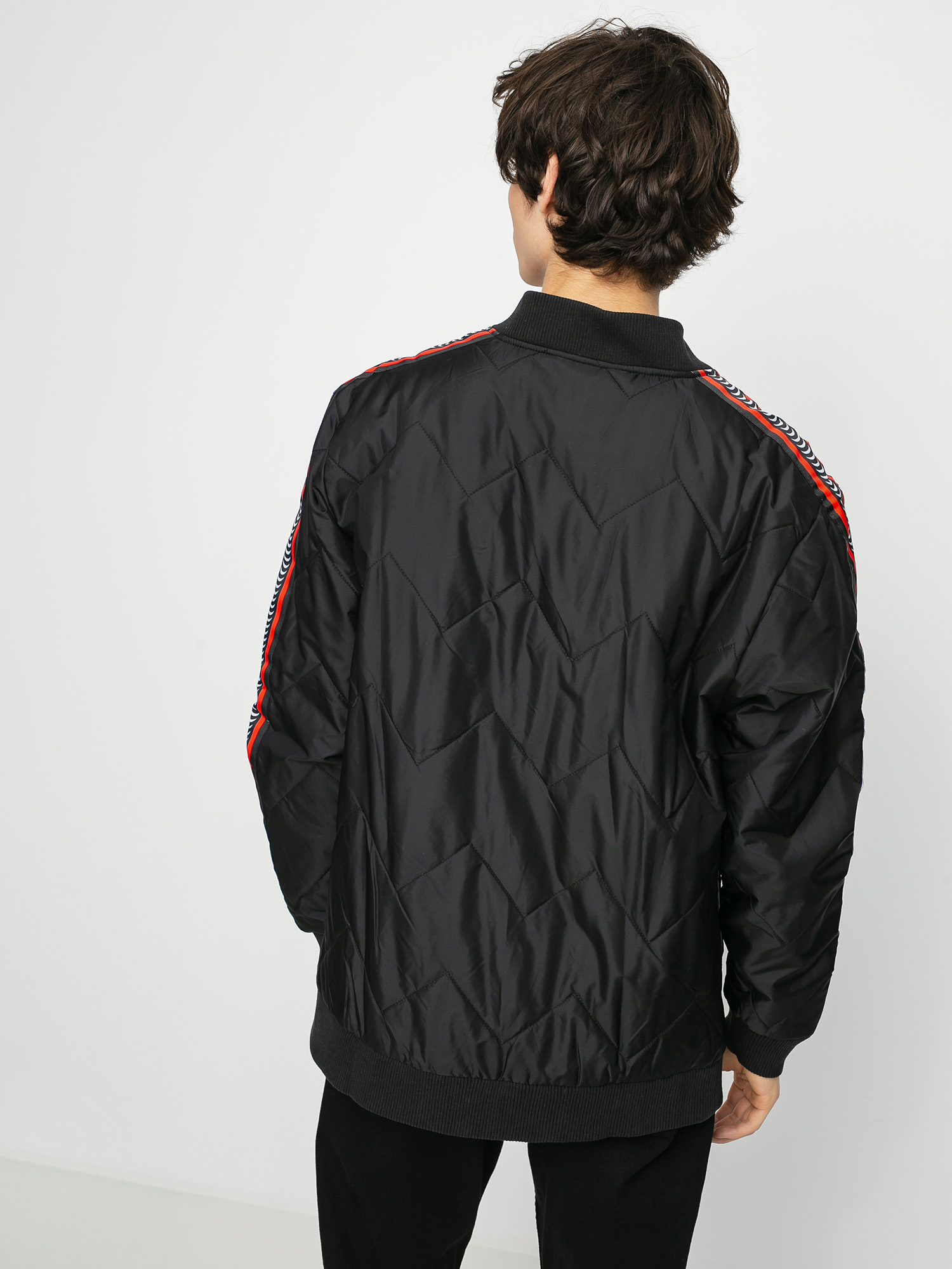 Spitfire Big Head Bomber Jacket (black/red)