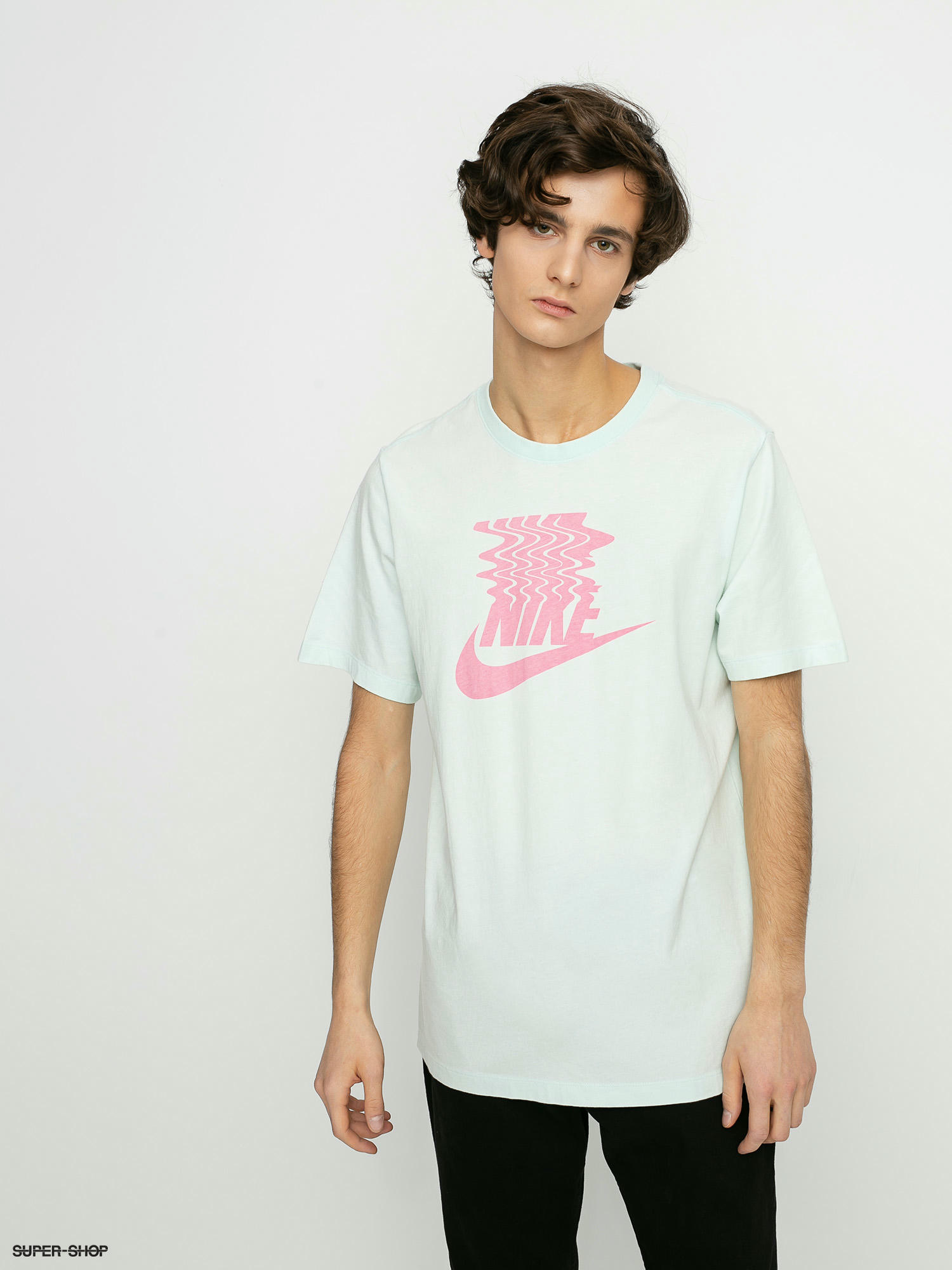 teal tint nike shirt