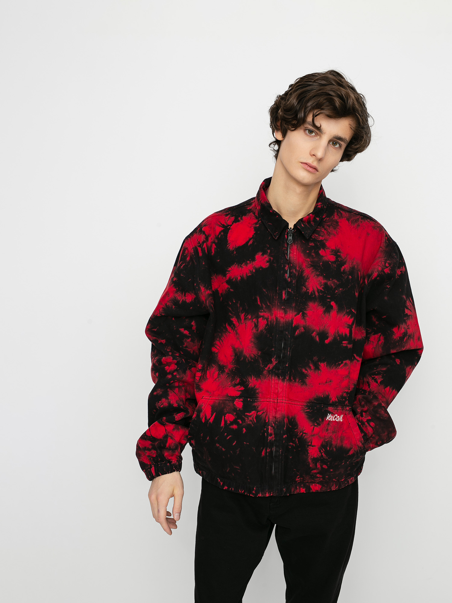 volcom floral jacket