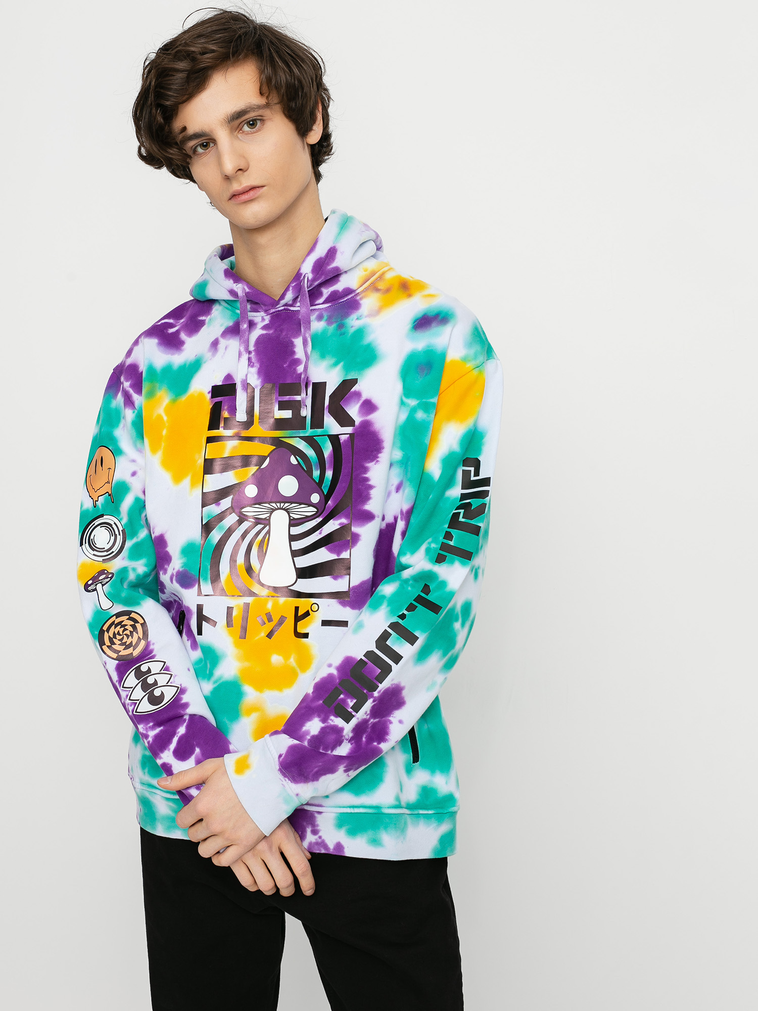 DGK Psychodelic HD Hoodie (white/multi)
