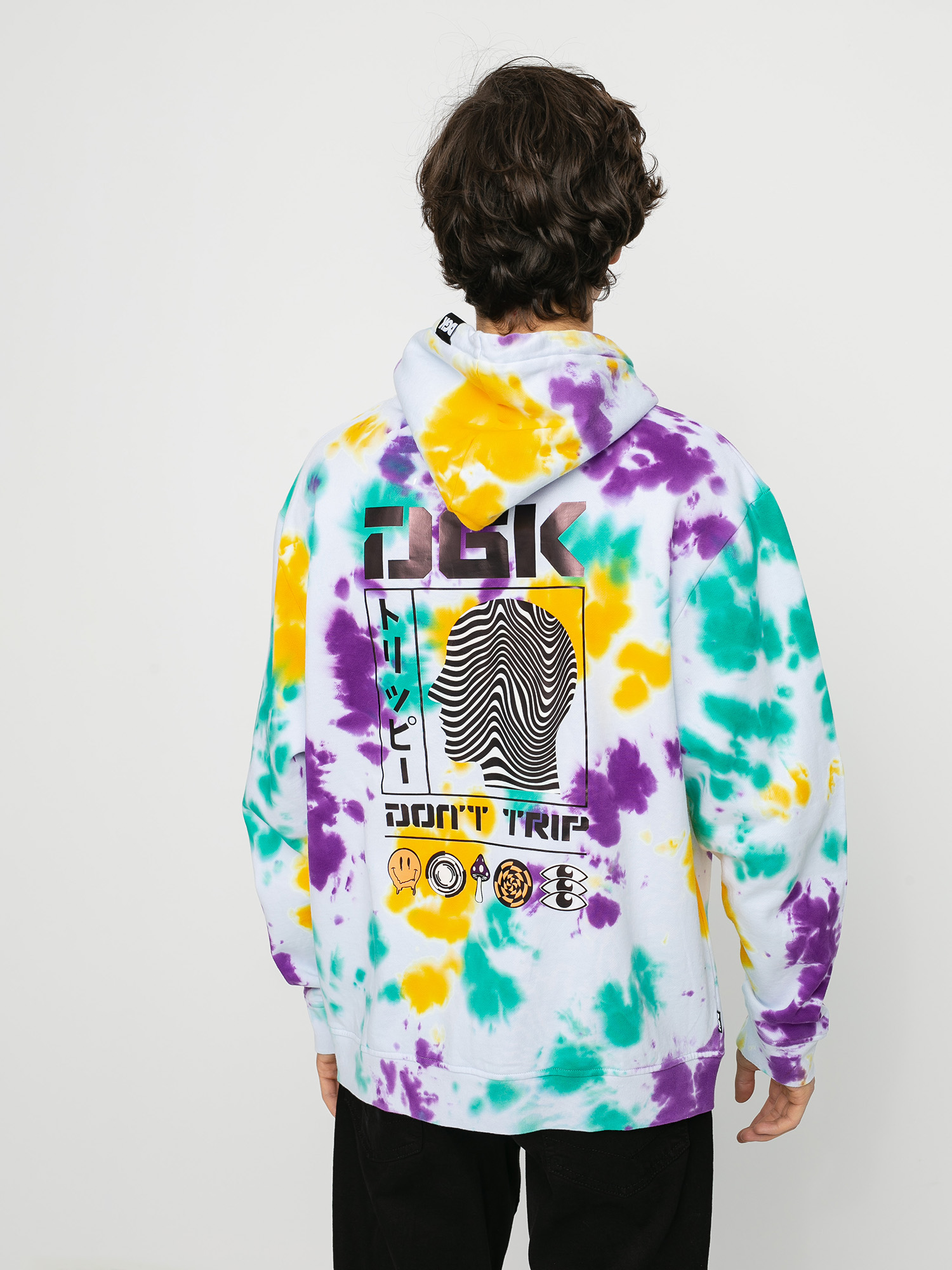 DGK Psychodelic HD Hoodie (white/multi)