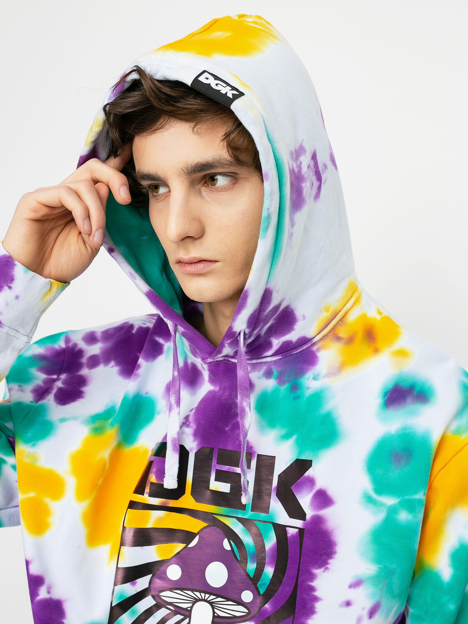 DGK Psychodelic HD Hoodie (white/multi)