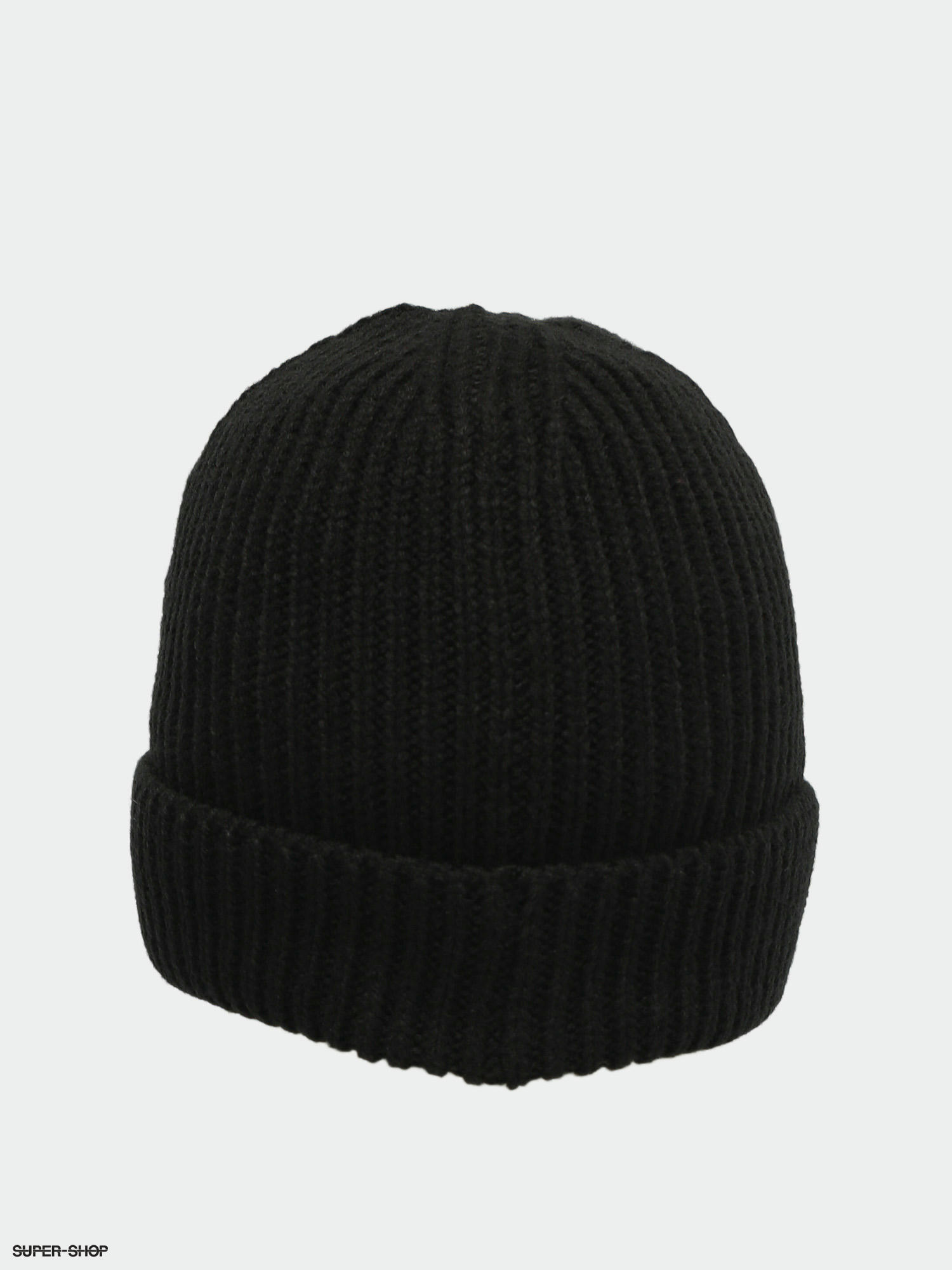 the north face logo beanie black