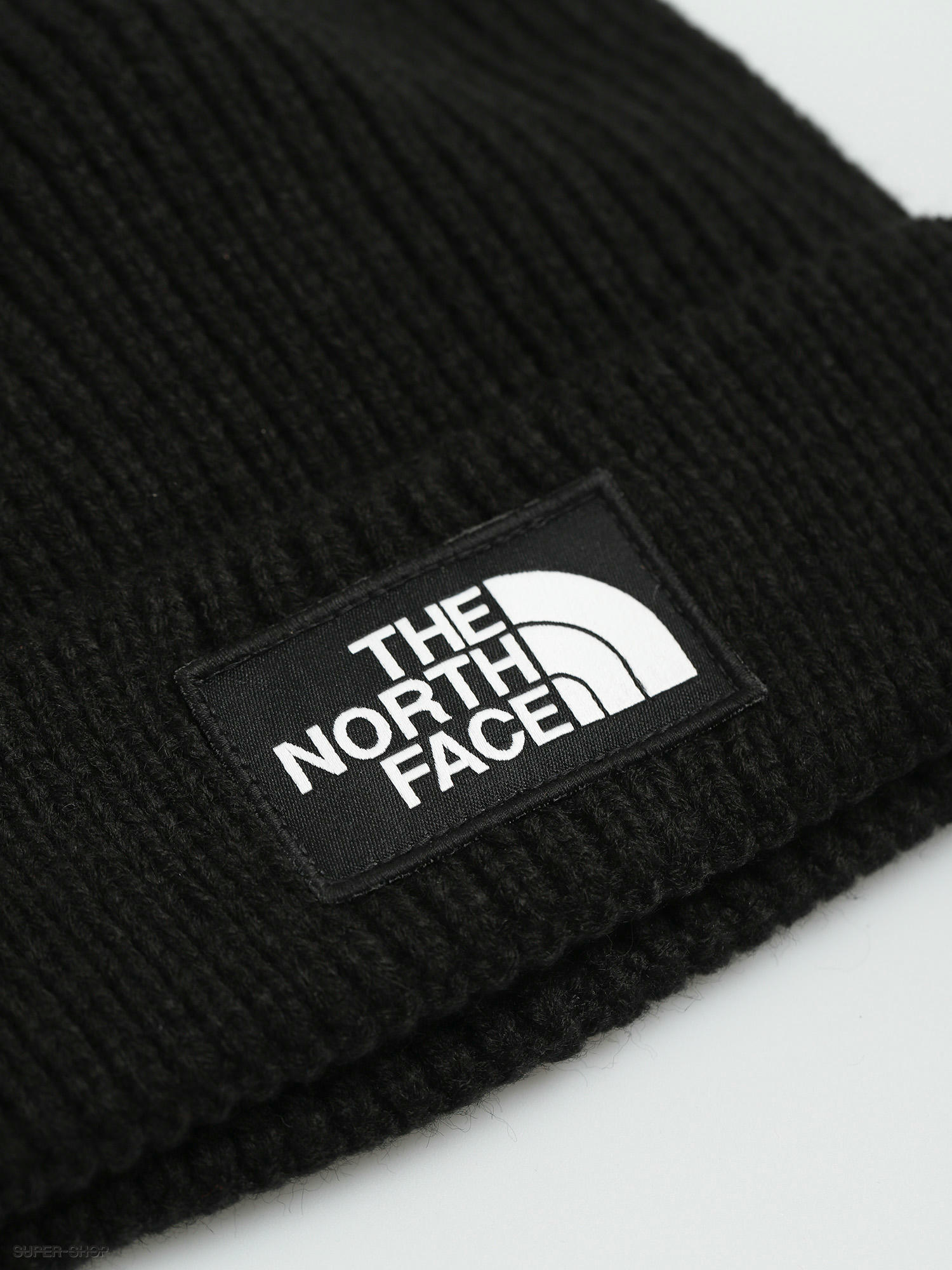 north face beanie black