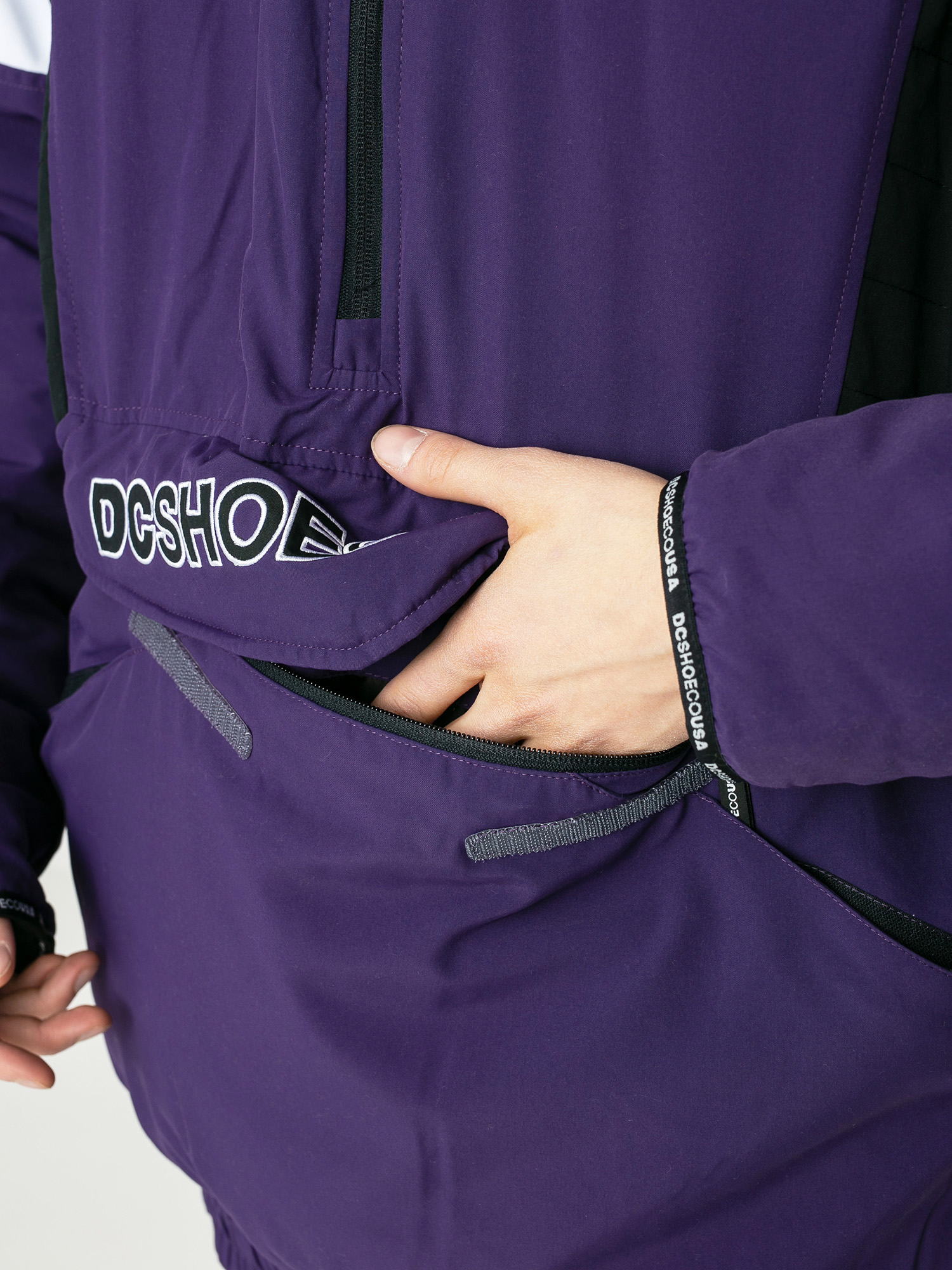 DC Transition Reversible Anorak Snowboard jacket (grape)