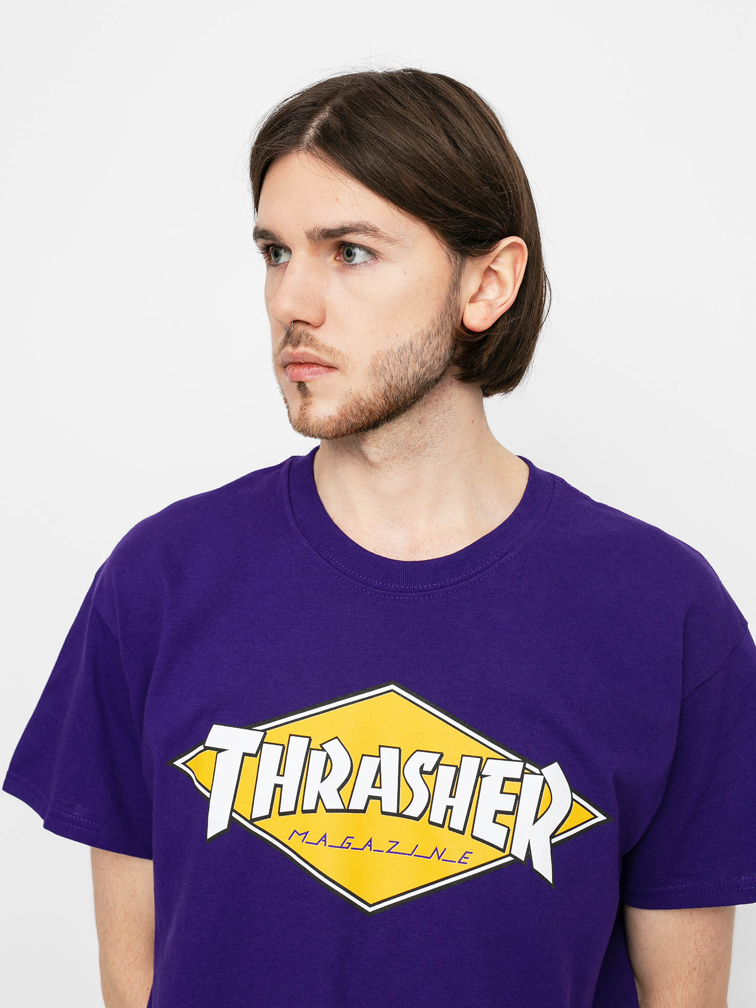Thrasher Diamond Logo T-shirt (purple)