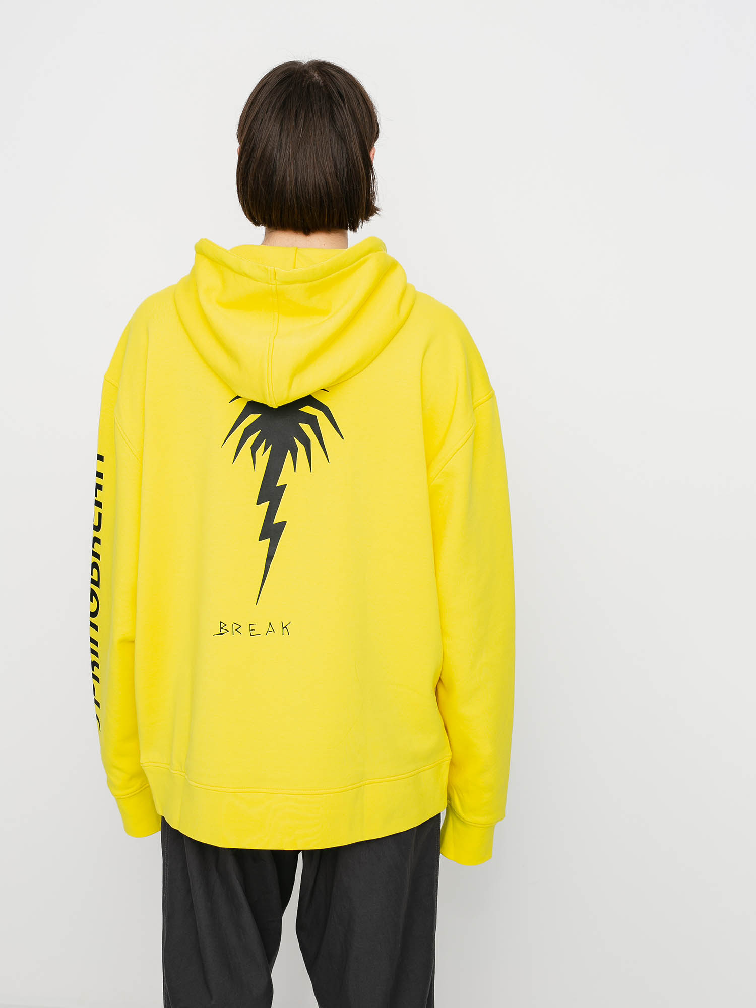 nike sb hoodie yellow