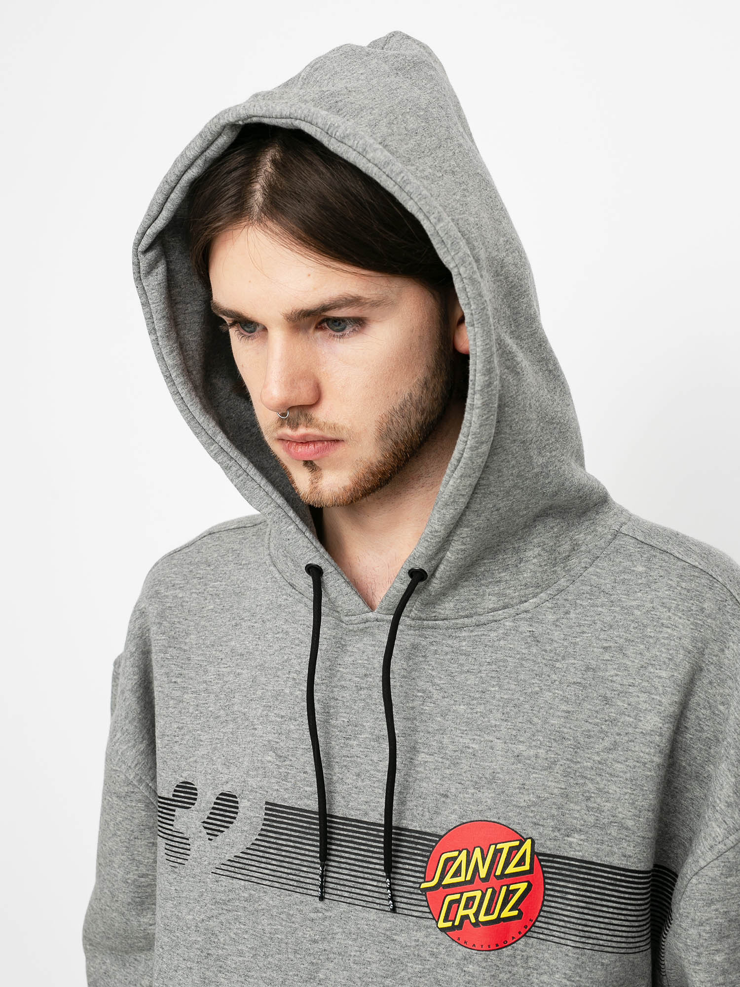 ThirtyTwo Santa Cruz Repel HD Hoodie grey (grey/heather)
