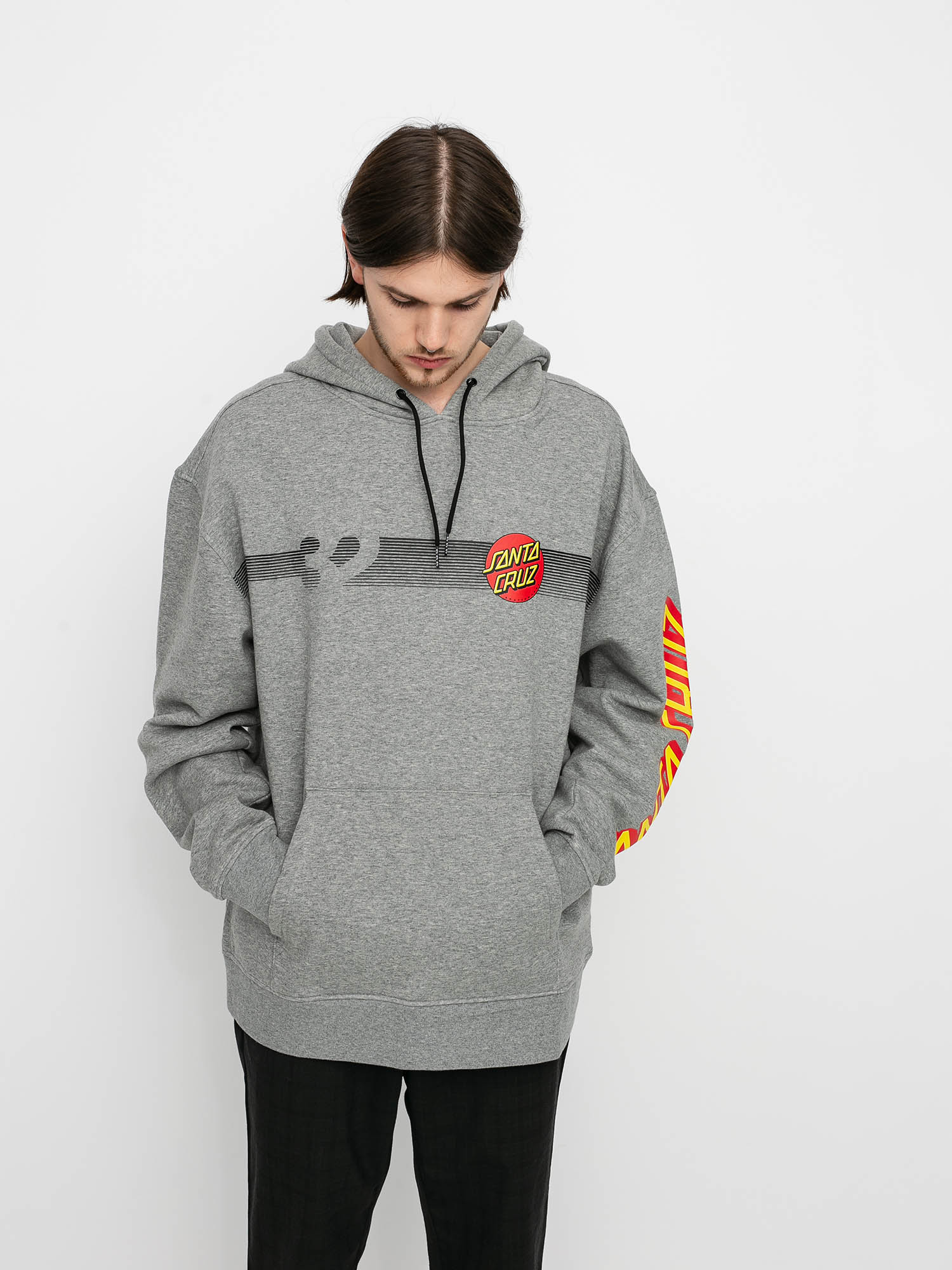 ThirtyTwo Santa Cruz Repel HD Hoodie grey (grey/heather)