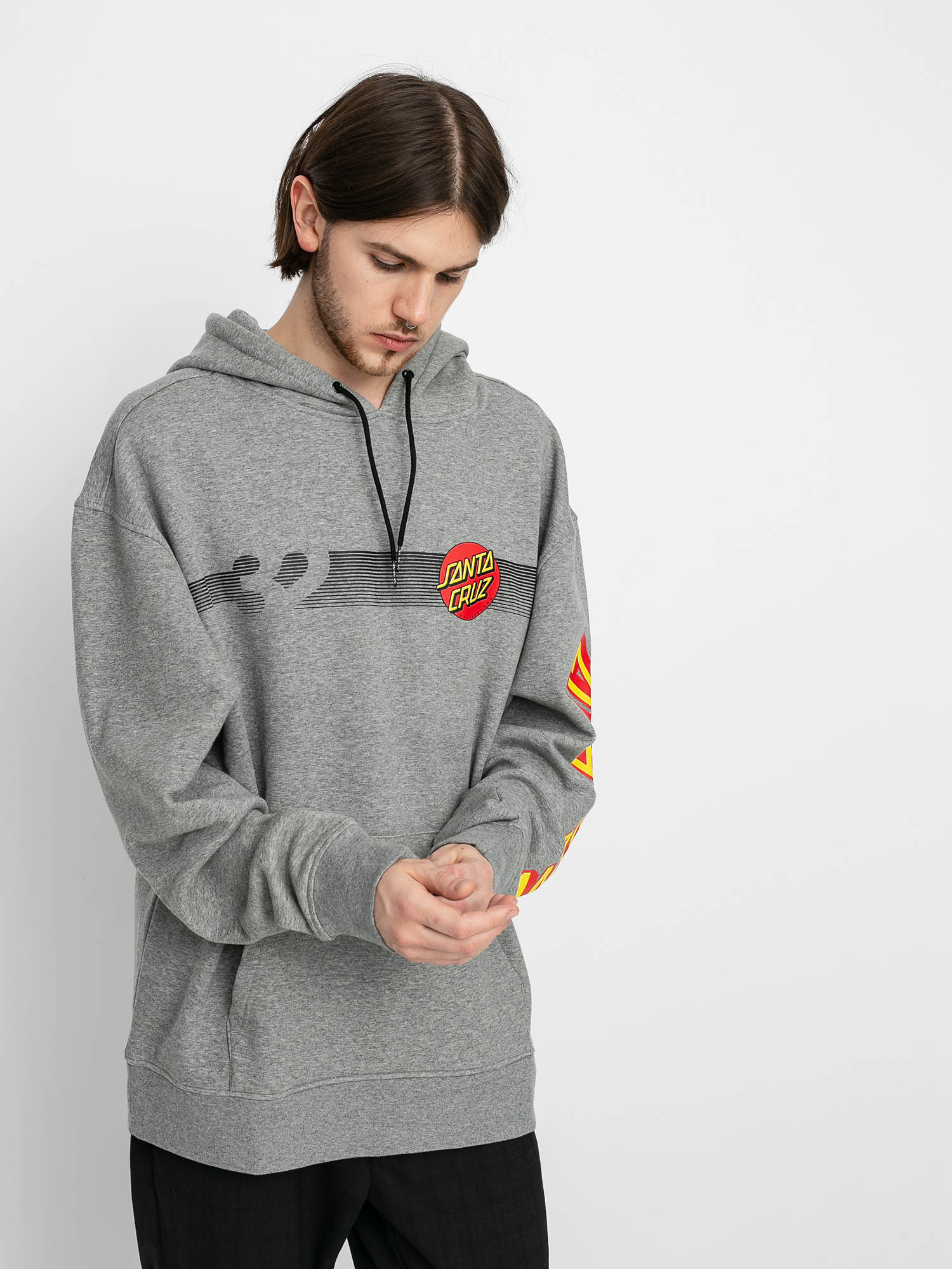 ThirtyTwo Santa Cruz Repel HD Hoodie (grey/heather)