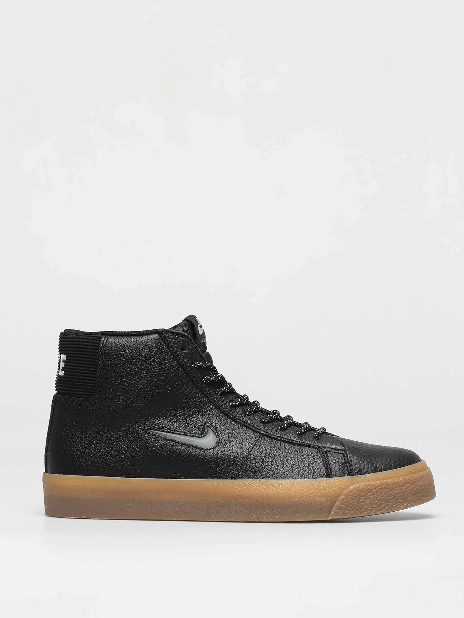 Nike SB Zoom Blazer Mid Premium Shoes (black/white black gum light brown)