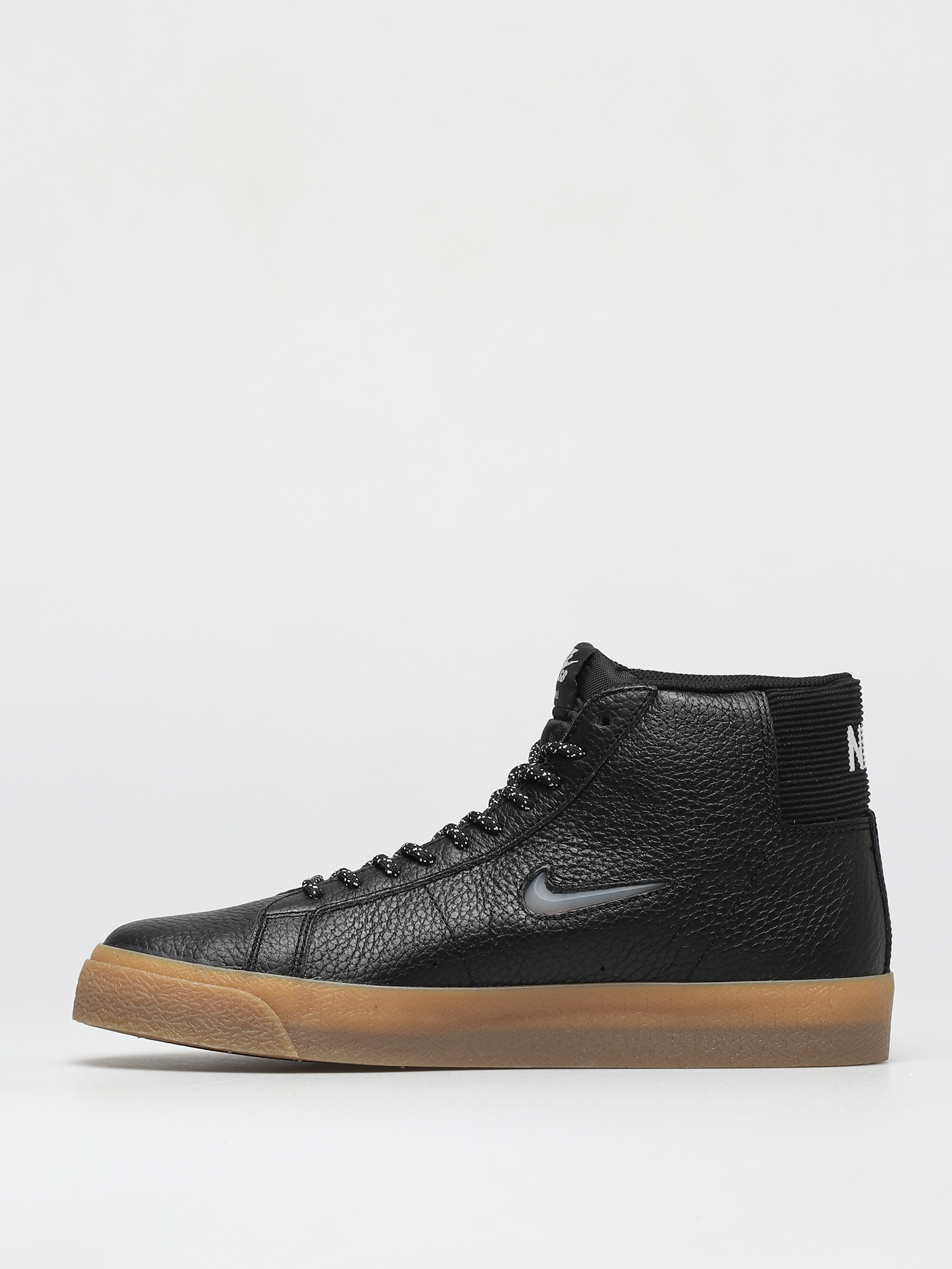 Nike SB Zoom Blazer Mid Premium Shoes (black/white black gum light brown)