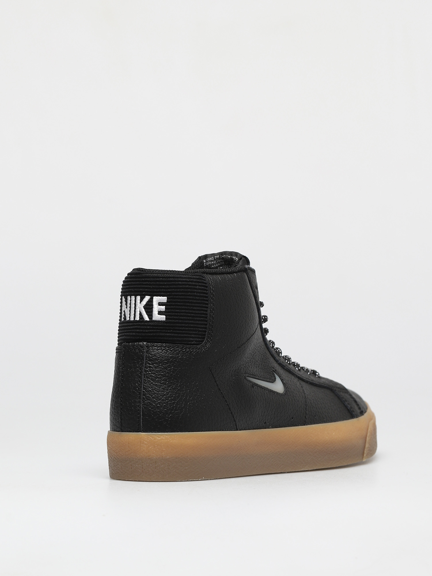 Nike SB Zoom Blazer Mid Premium Shoes (black/white black gum light brown)