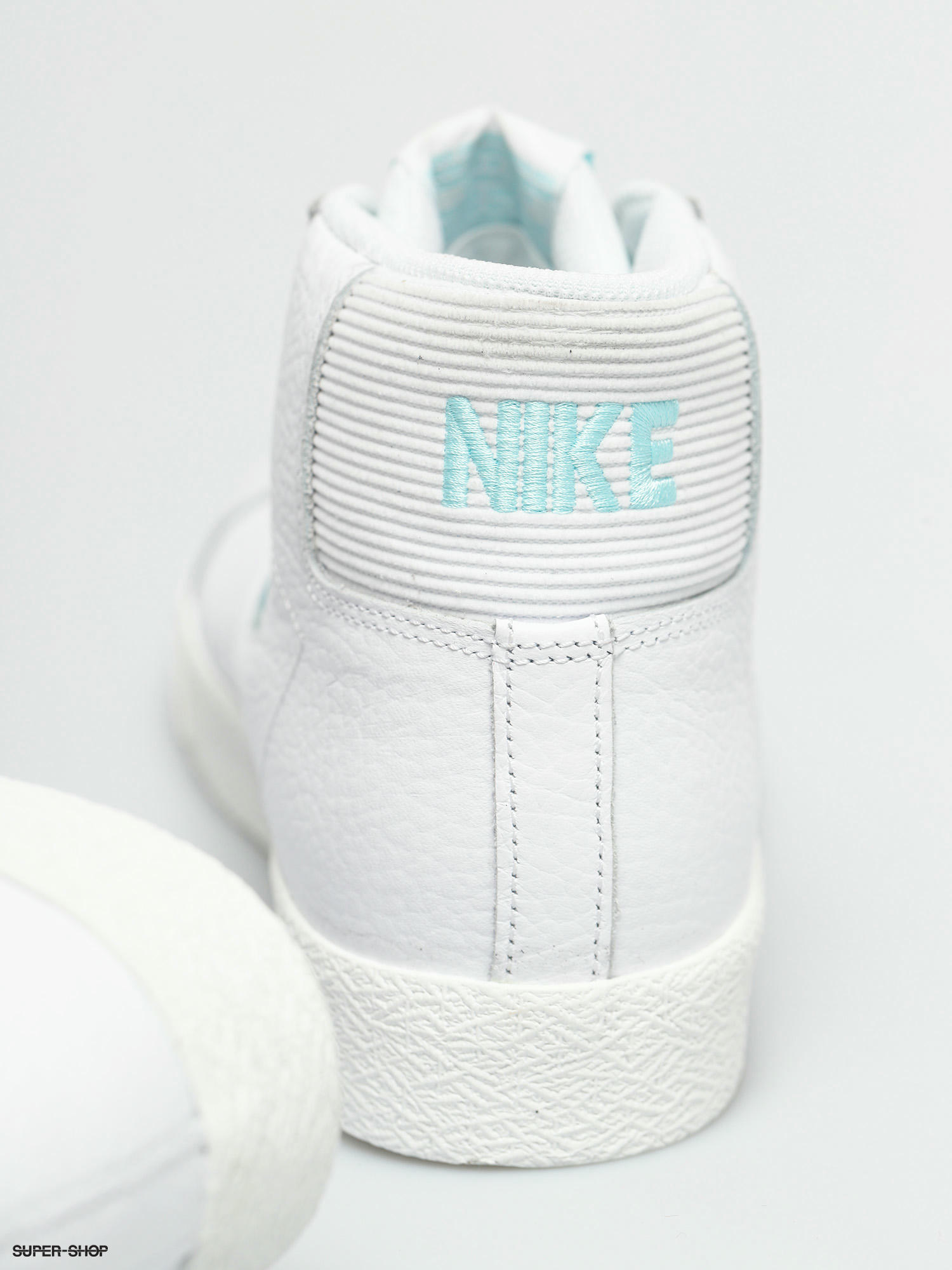 Nike Sb Zoom Blazer Mid Premium Shoes White Glacier Ice White Summit White