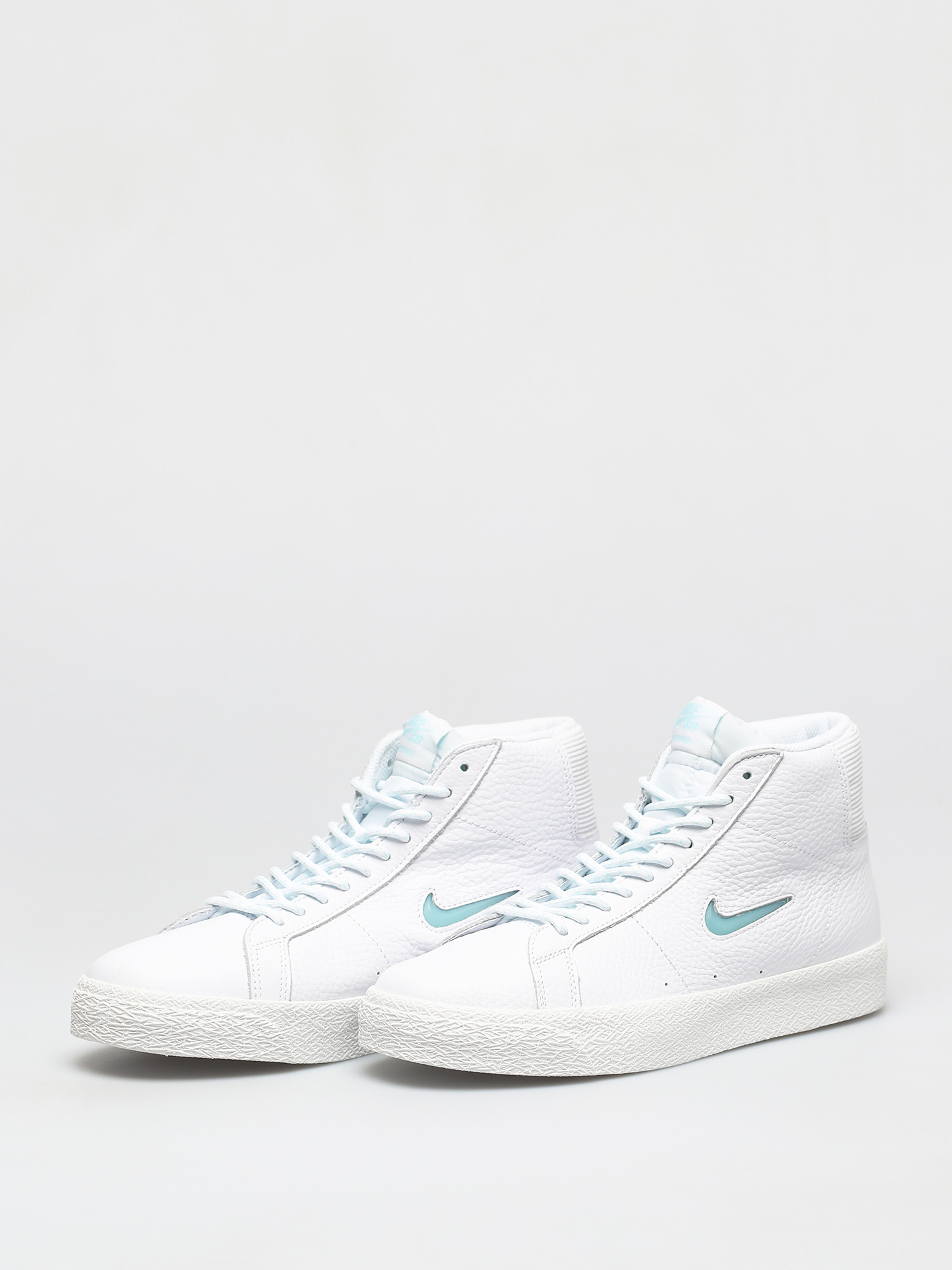 Nike SB Zoom Blazer Mid Premium Shoes - white (white/glacier 